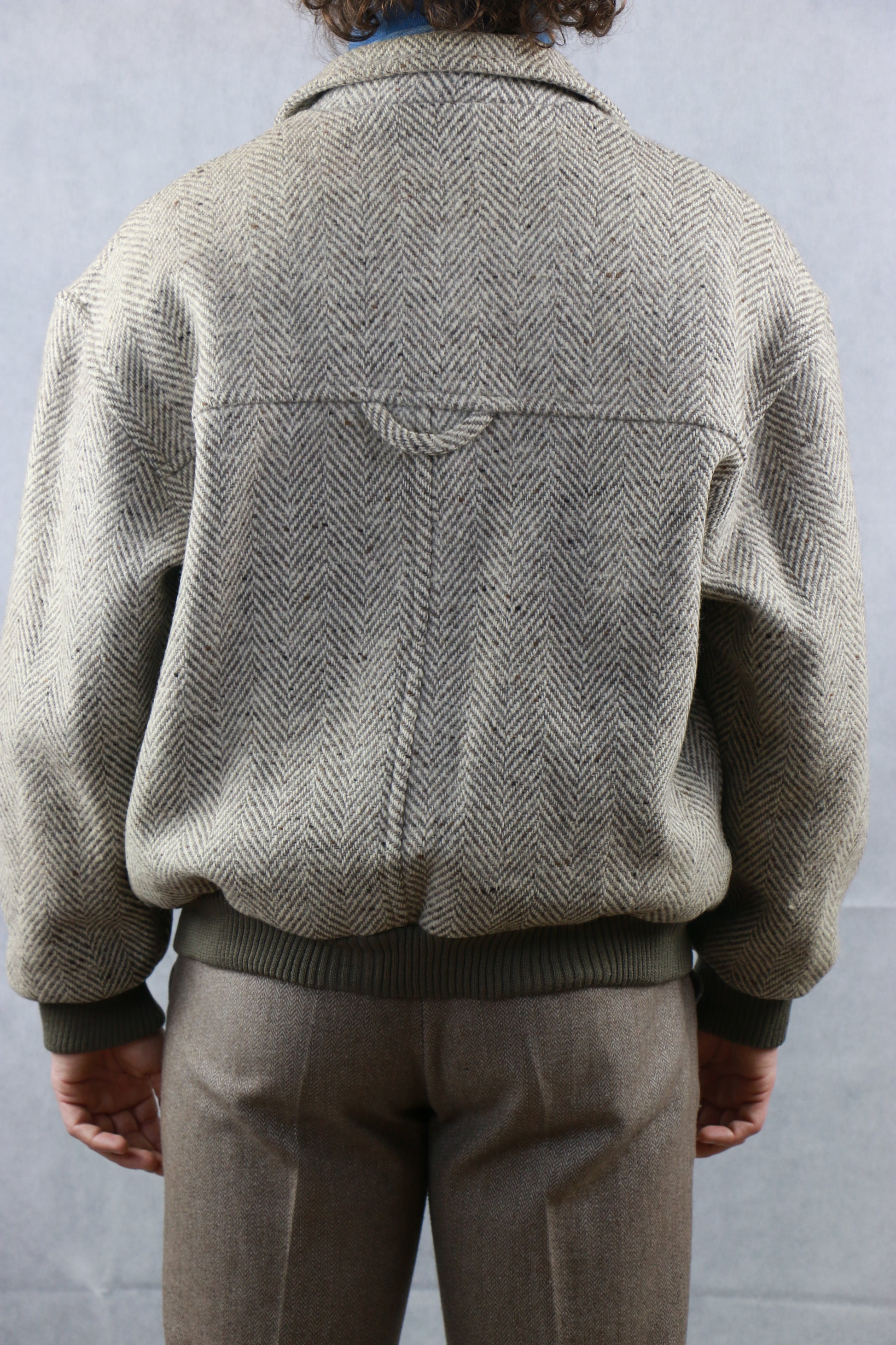 Tweed Bomber Jacket, clochard92.com