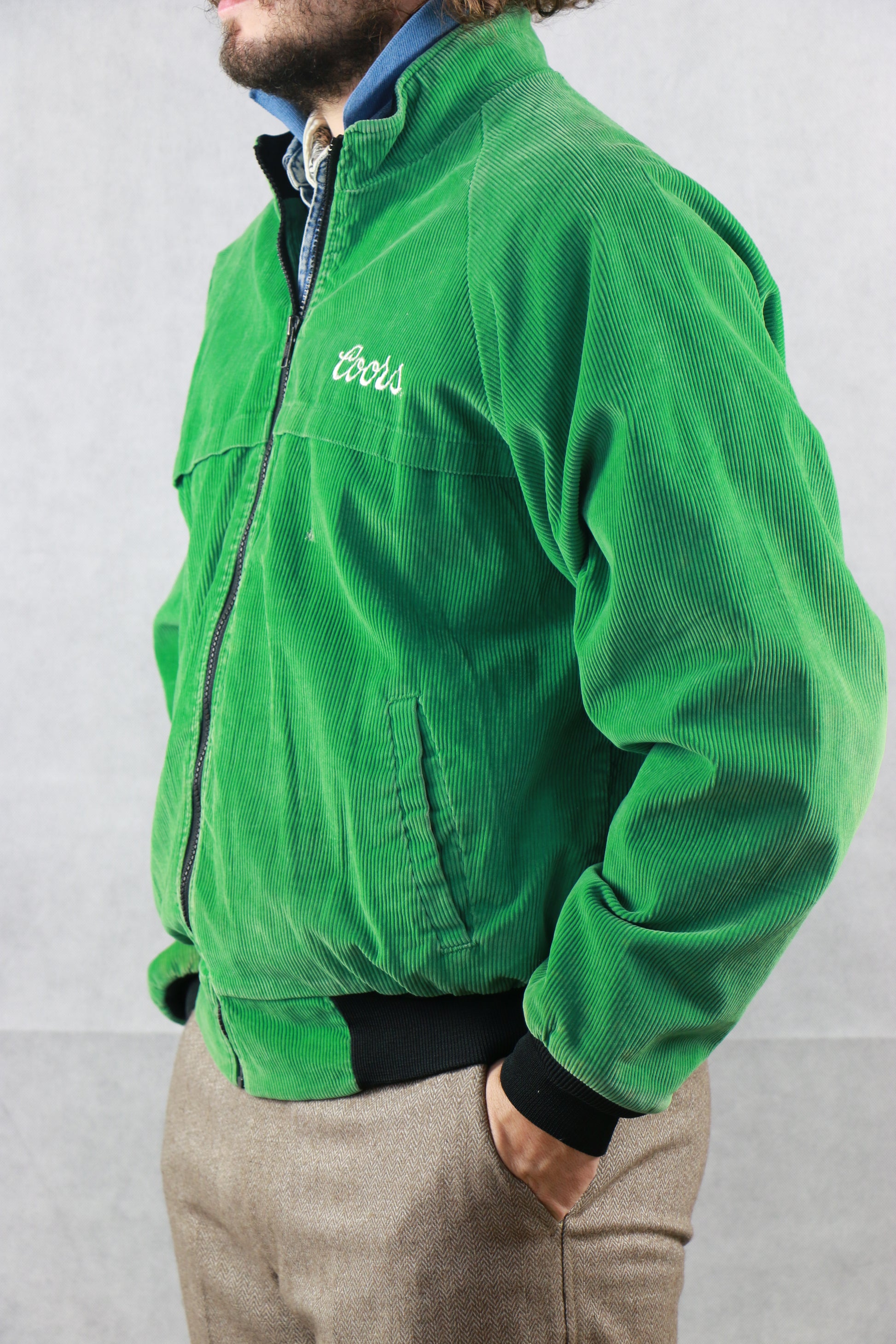 Green Corduroy Sport Jacket, clochard92.com