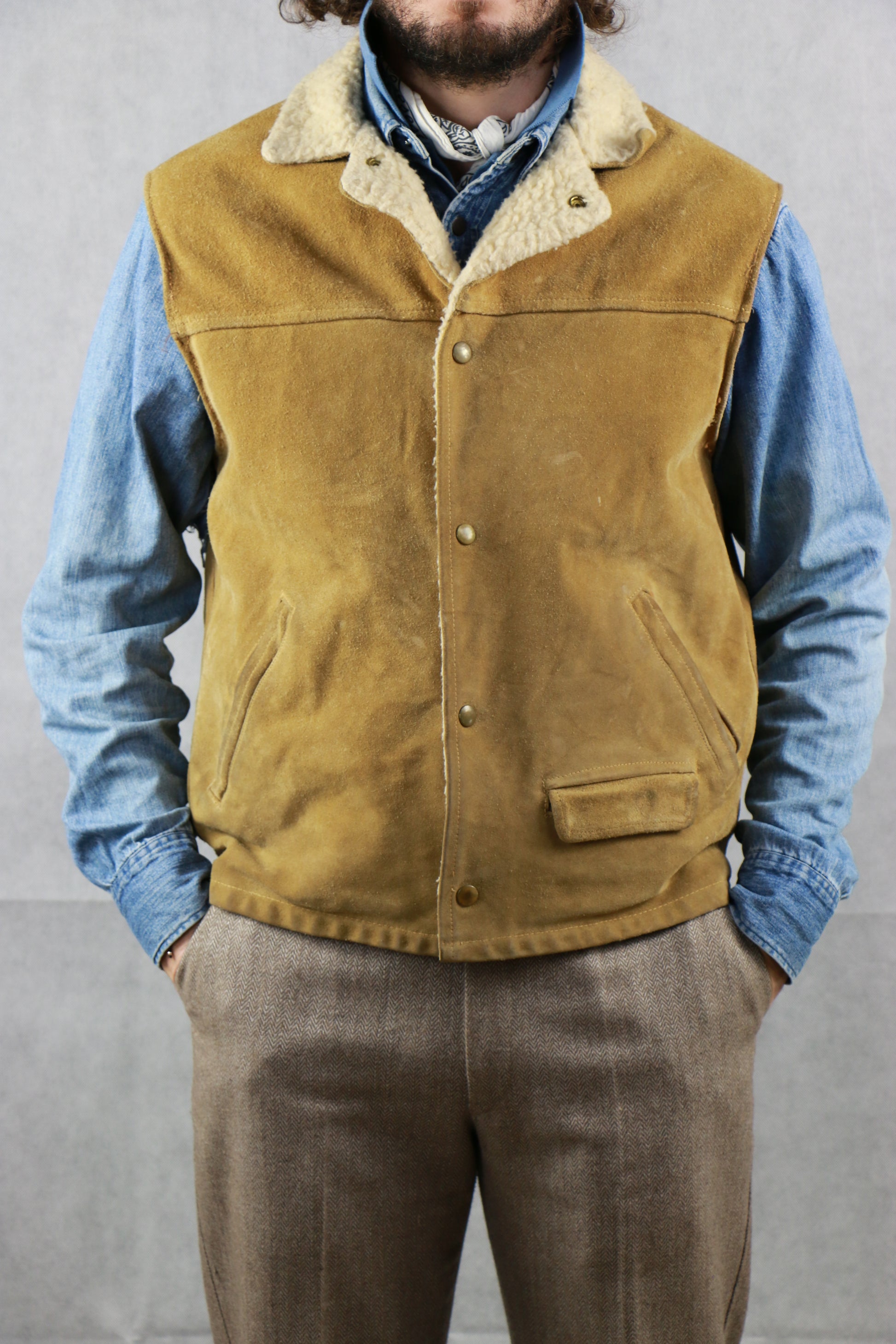 Shearling Vest, clochard92.com