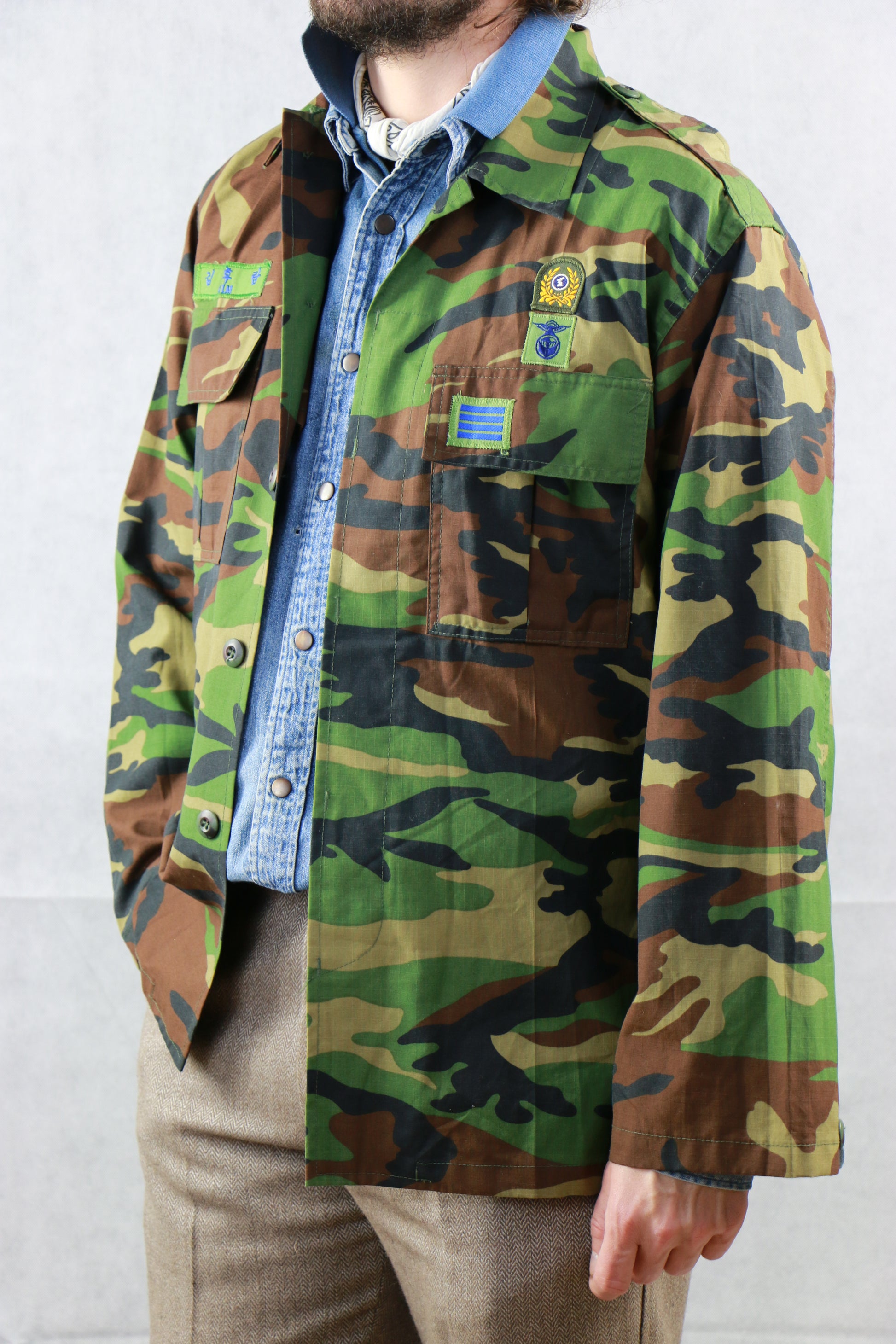 Korean Army Shirt, clochard92.com