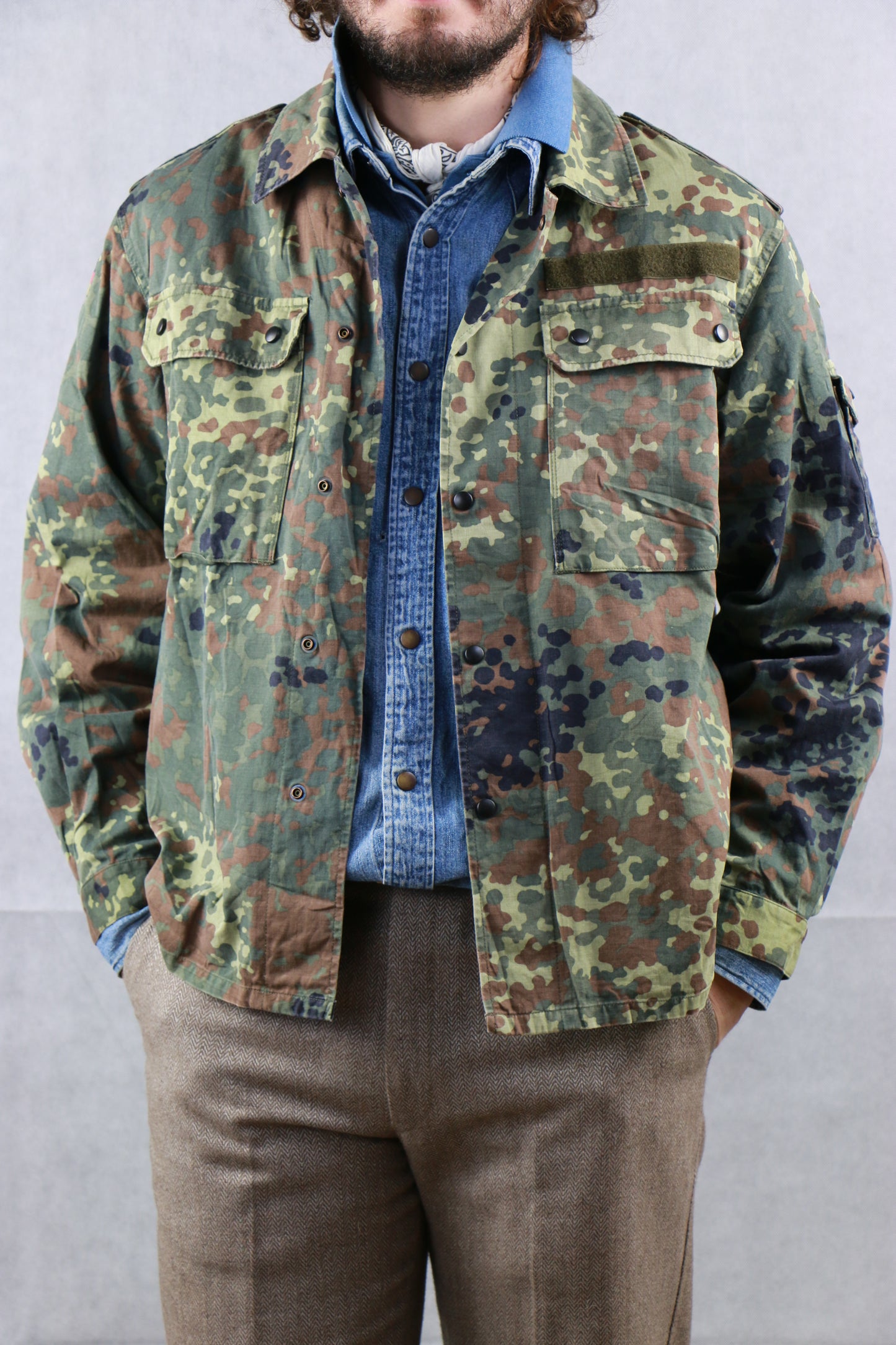 German Military Camo Shirt, clochard92.com