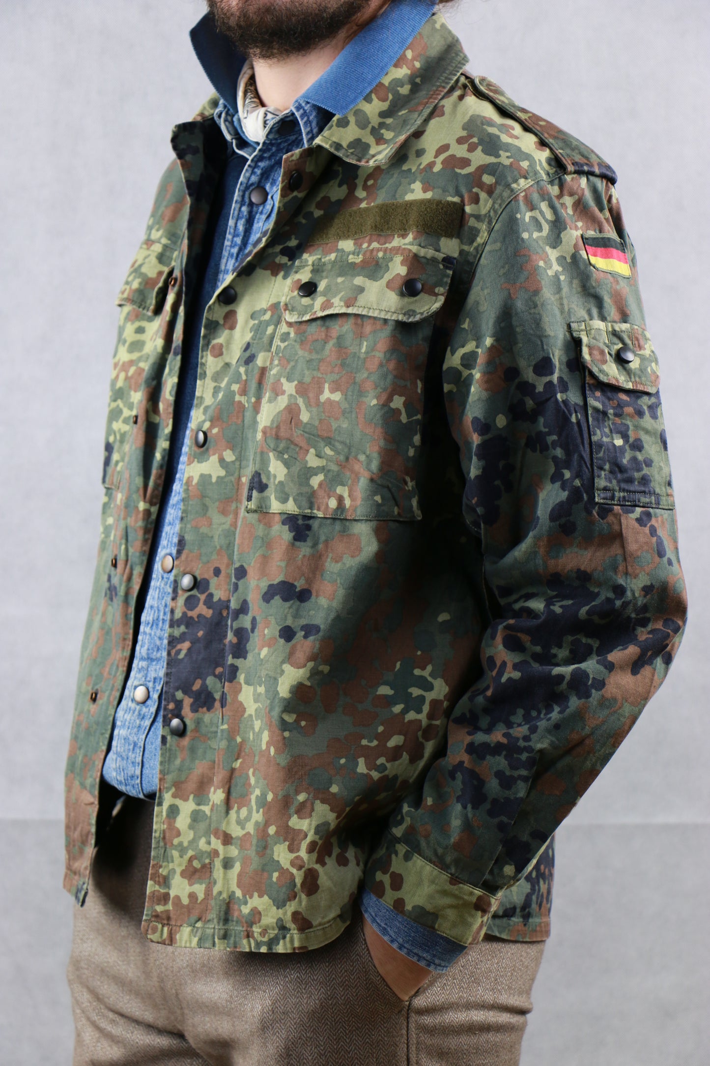 German Military Camo Shirt, clochard92.com