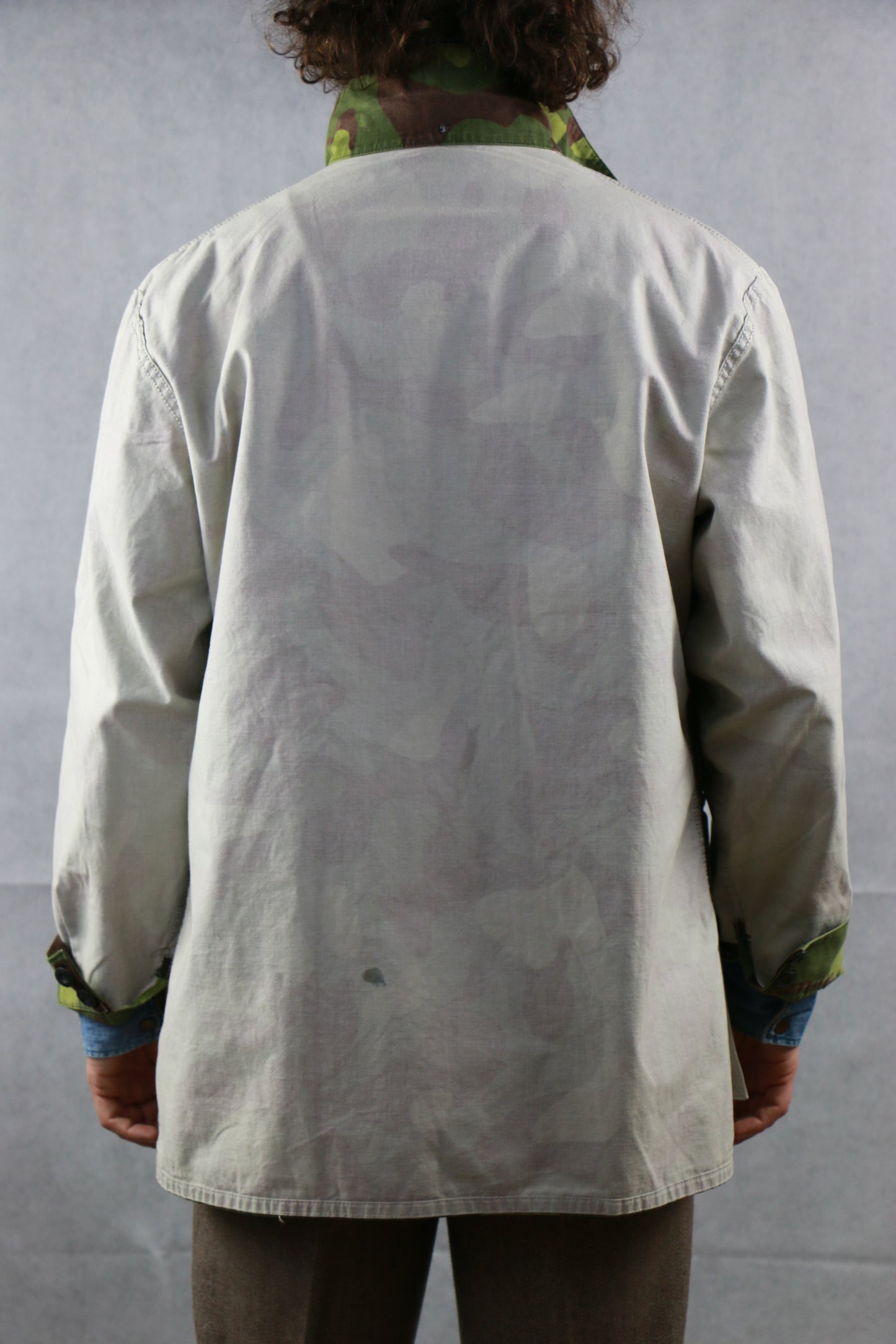 Finnish Military Jacket reversible, clochard92.com