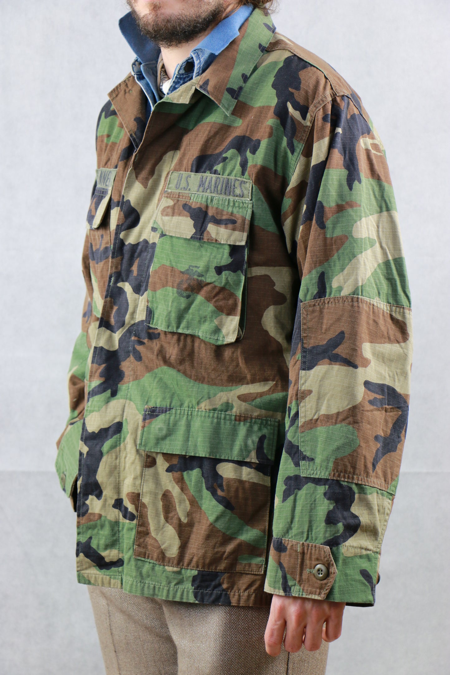 USMC BDU Woodland Shirt, clochard92.com