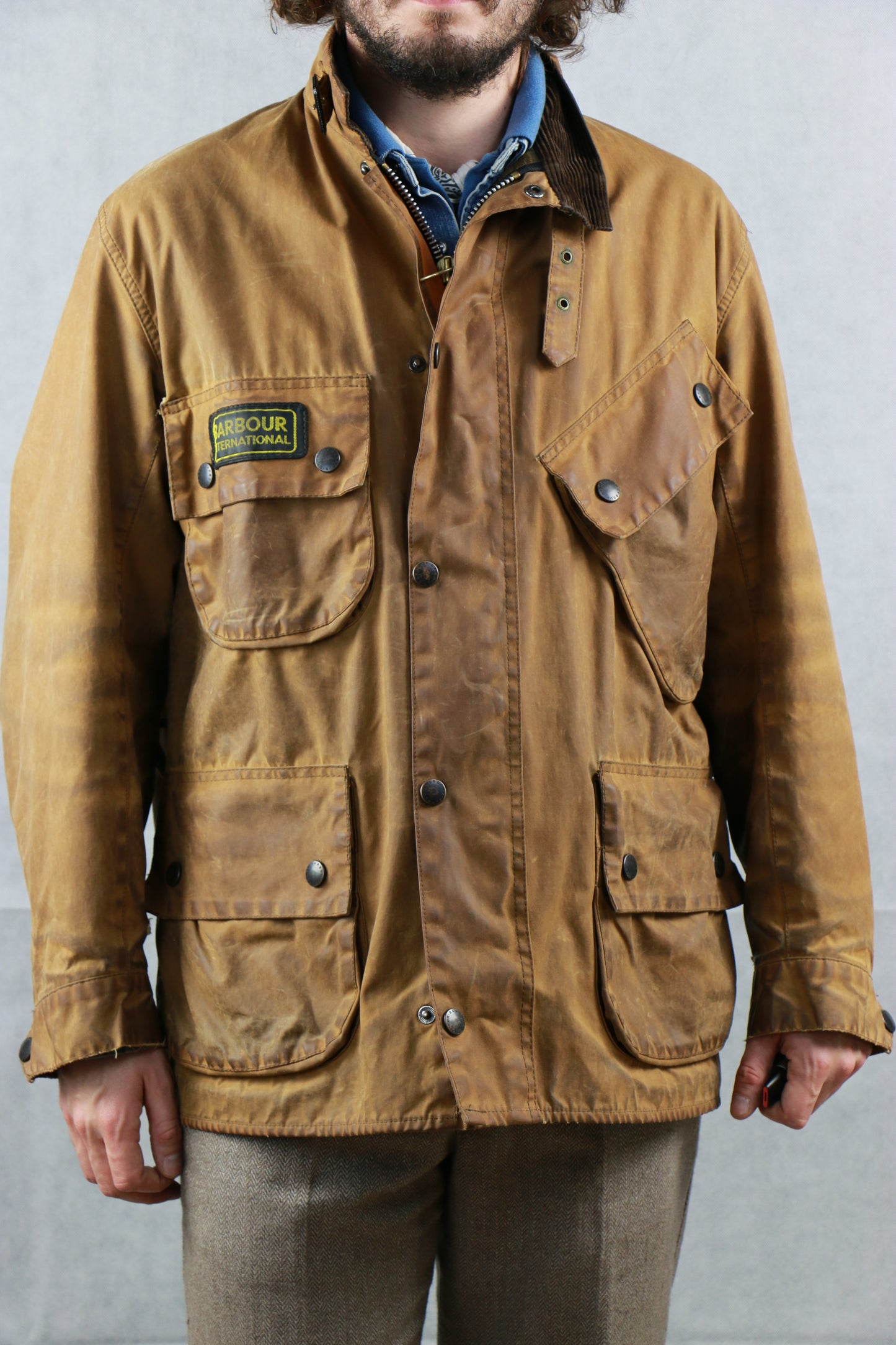 Barbour International Jacket Beige, clochard92.com