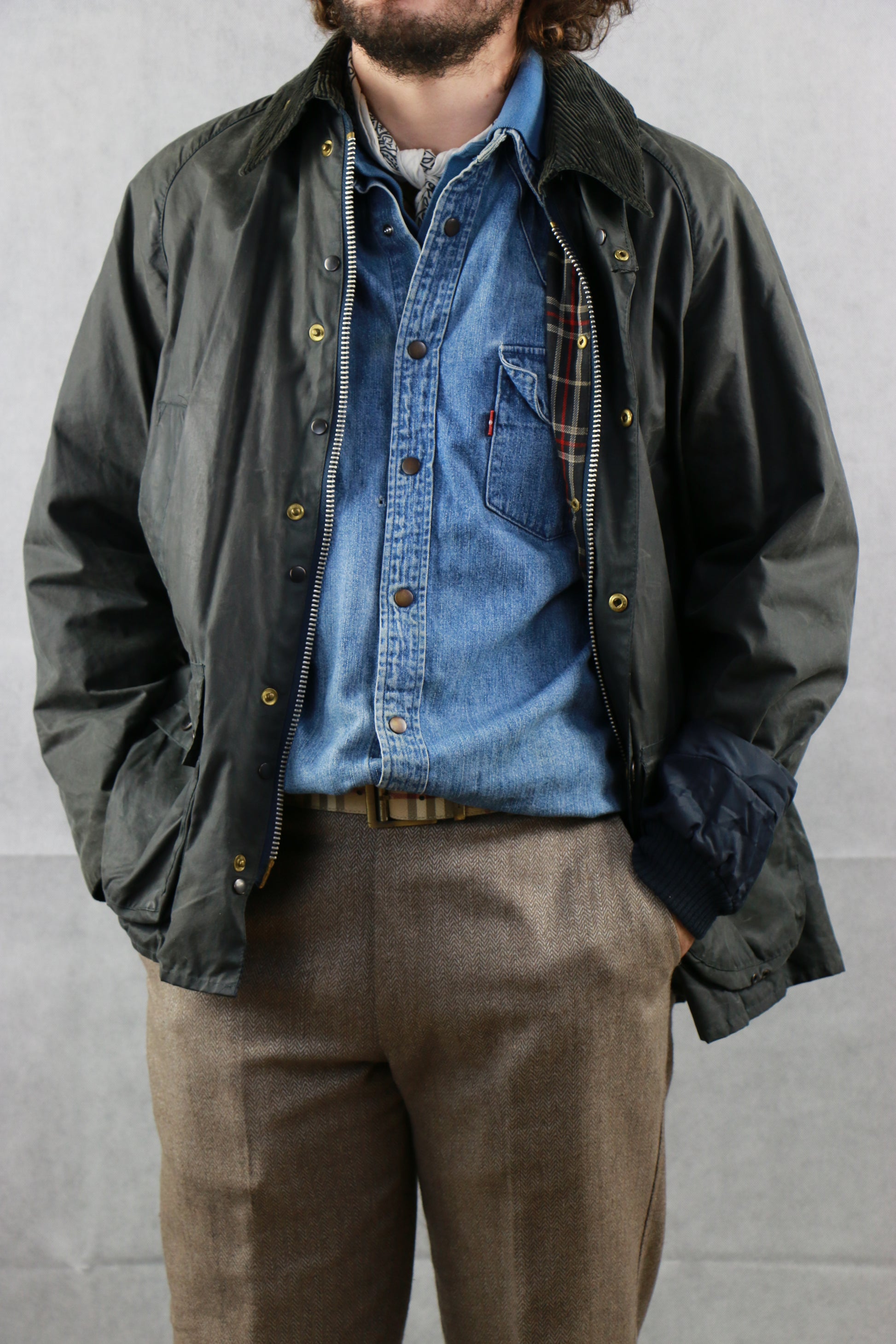 Barbour Bedale Jacket Short - vintage clochard clochard92.com