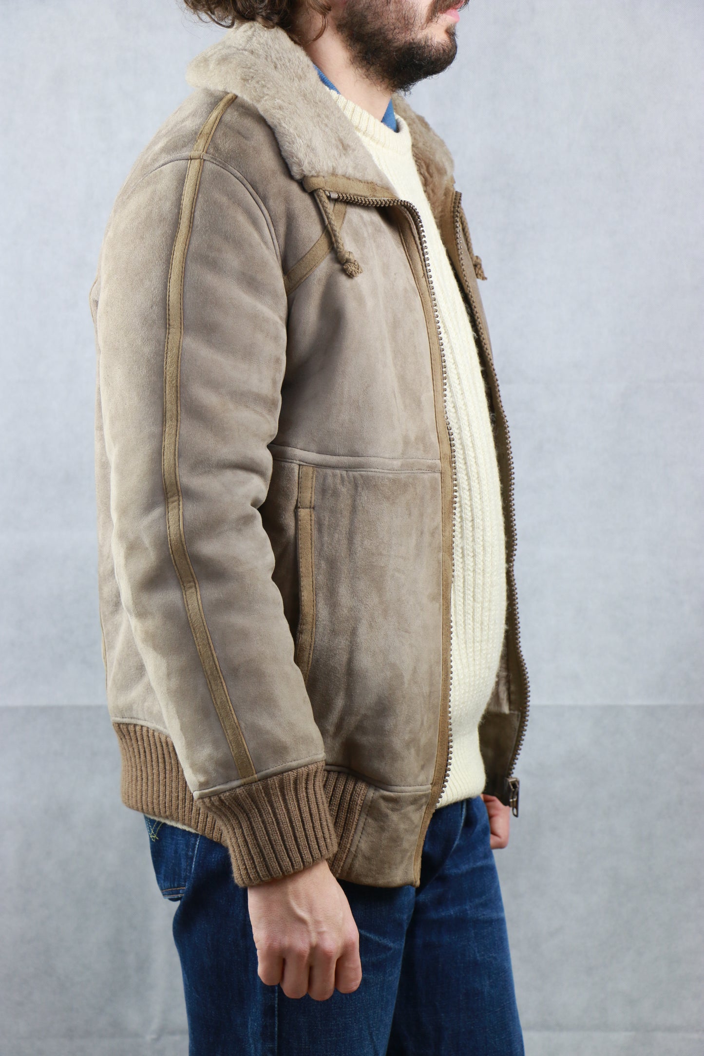 Shearling Jacket on zip, clochard92.com