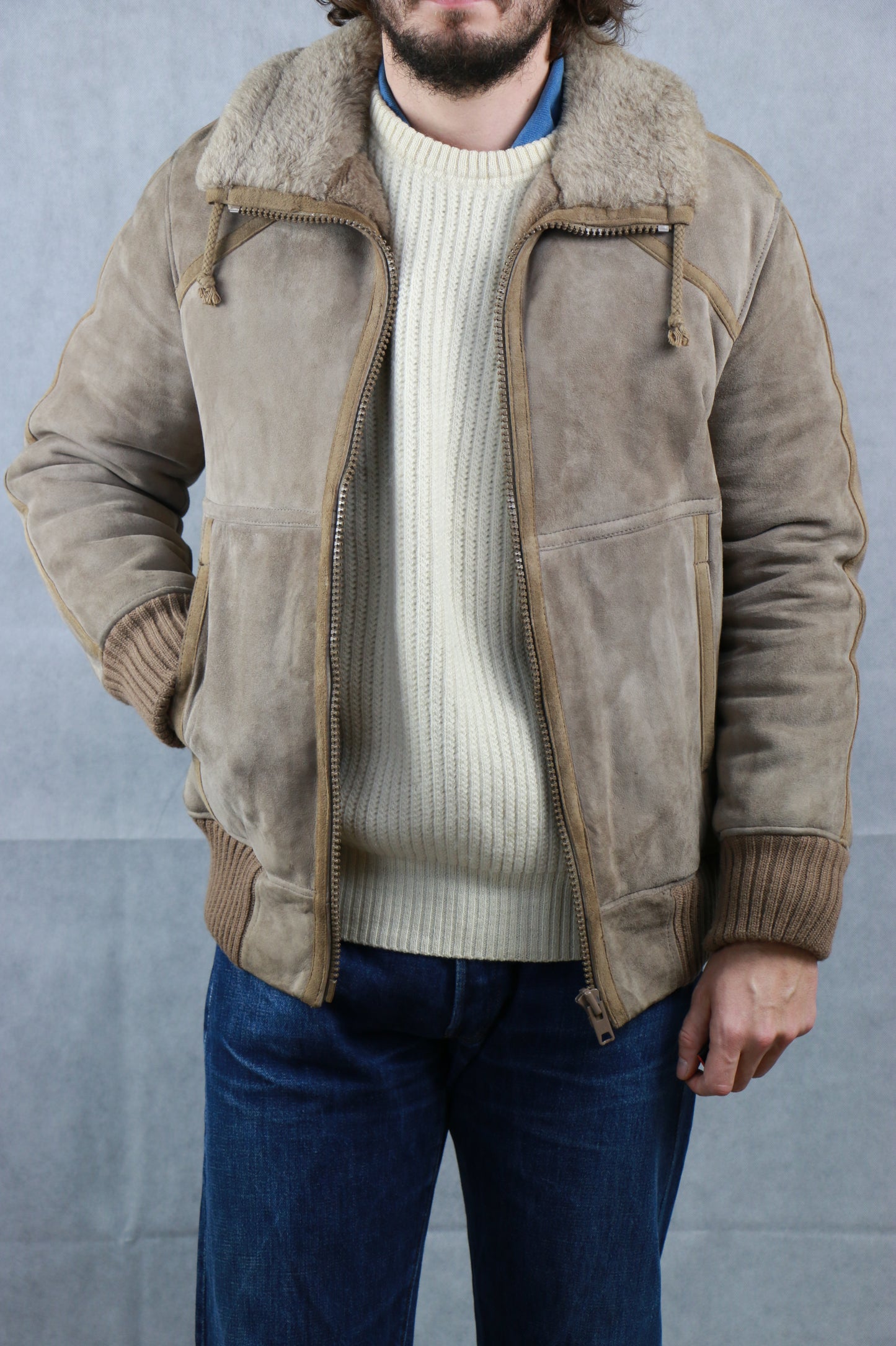 Shearling Jacket on zip, clochard92.com