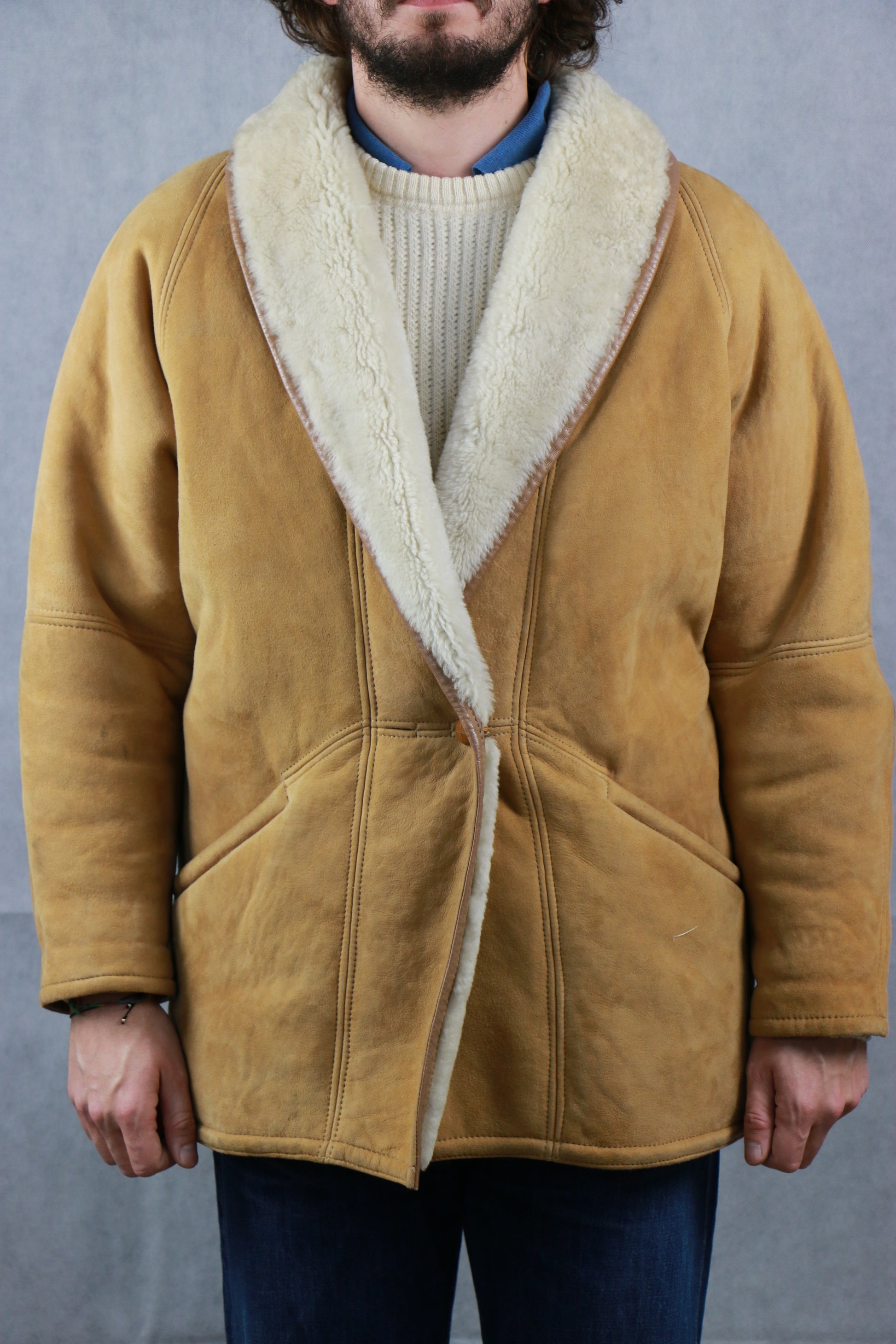 Shearling Coat Short, clochard92.com