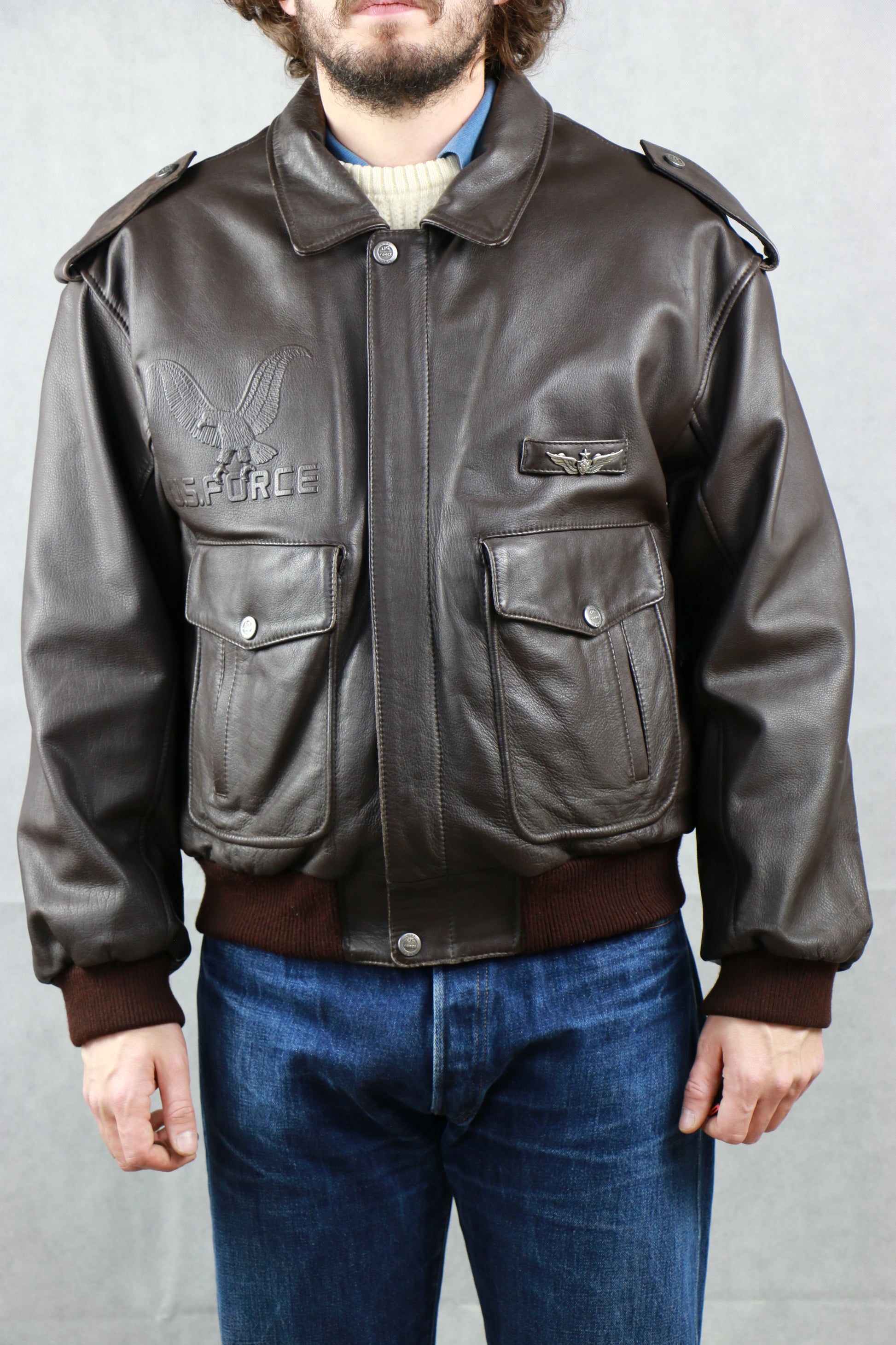 Type A-2 Leather Jacket, clochard92.com
