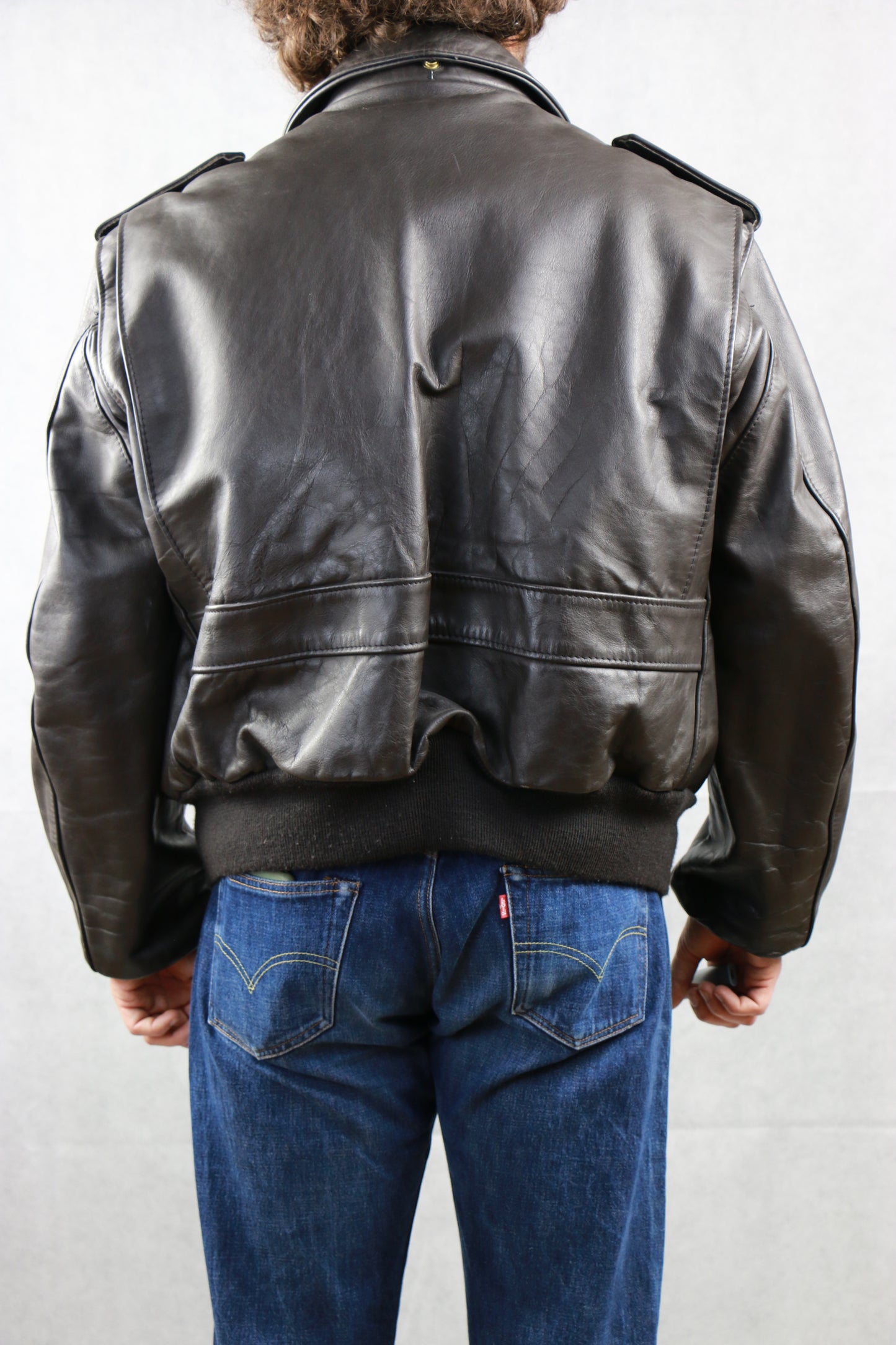 Type A-2 Schott 684 SM Leather Jacket, clochard92.com
