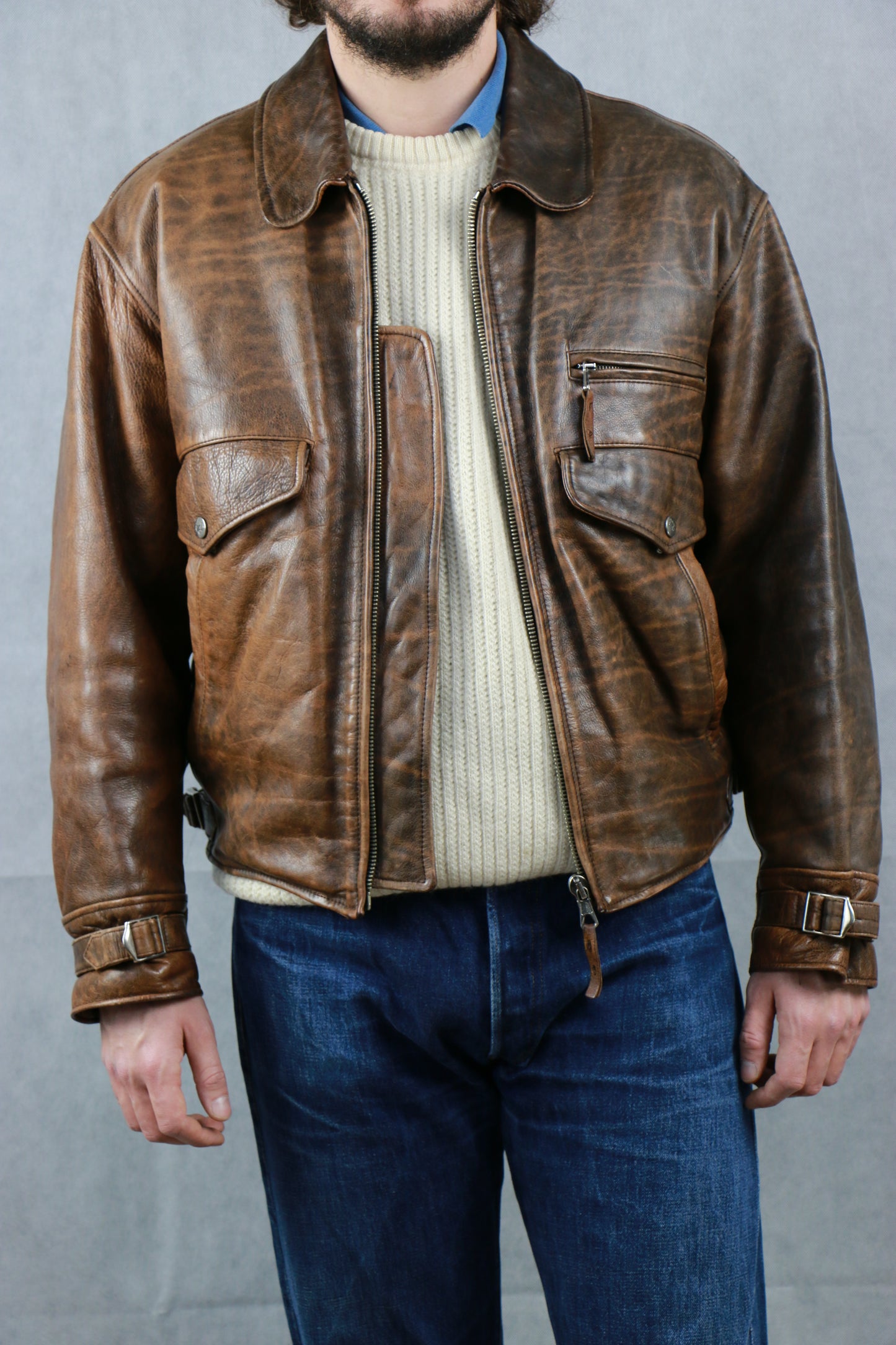 VAL Leather Jacket, clochard92.com