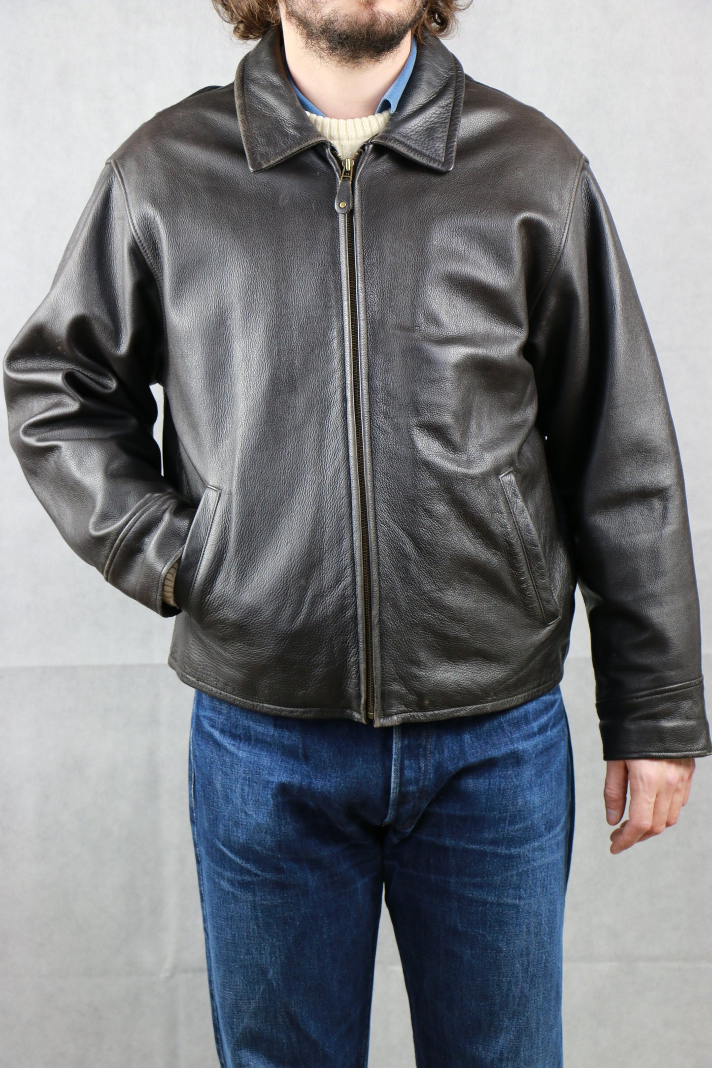 Eddie Bauer Leather Jacket, clochard92.com