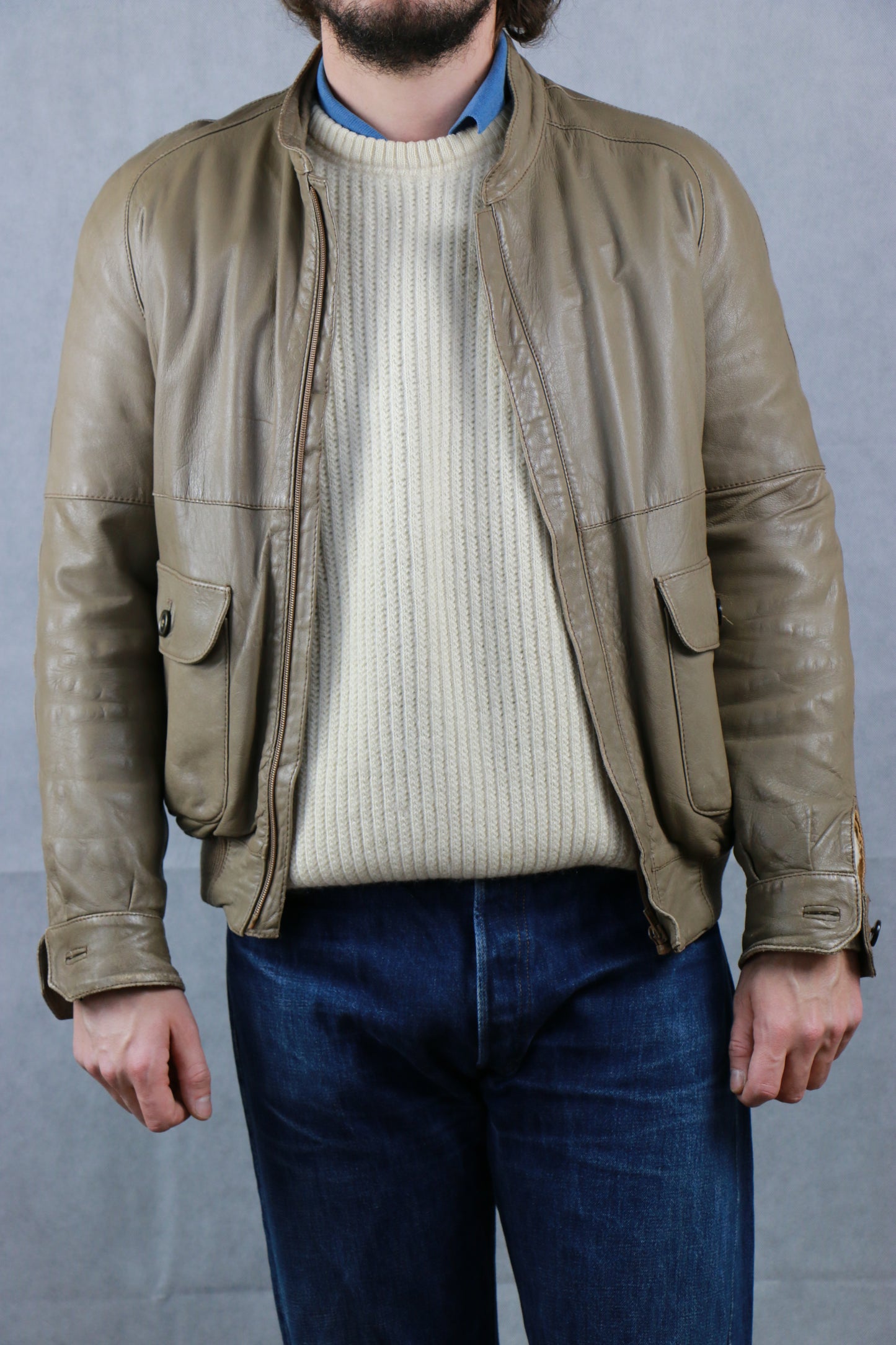 Vera Pelle Leather Jacket, clochard92.com