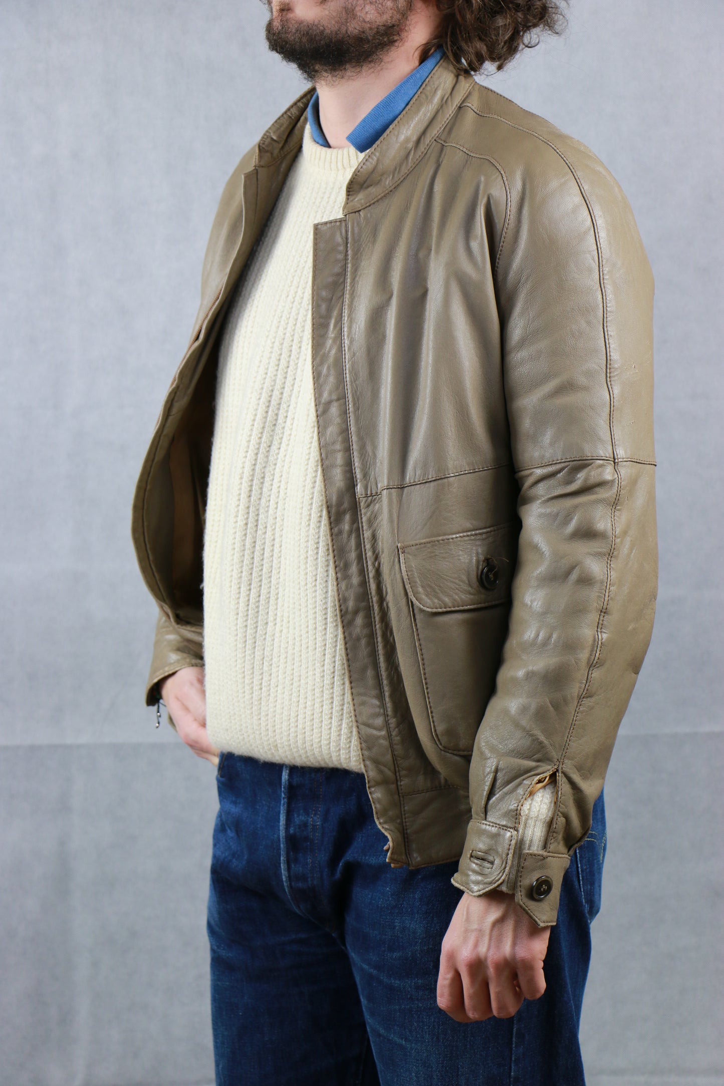 Vera Pelle Leather Jacket, clochard92.com
