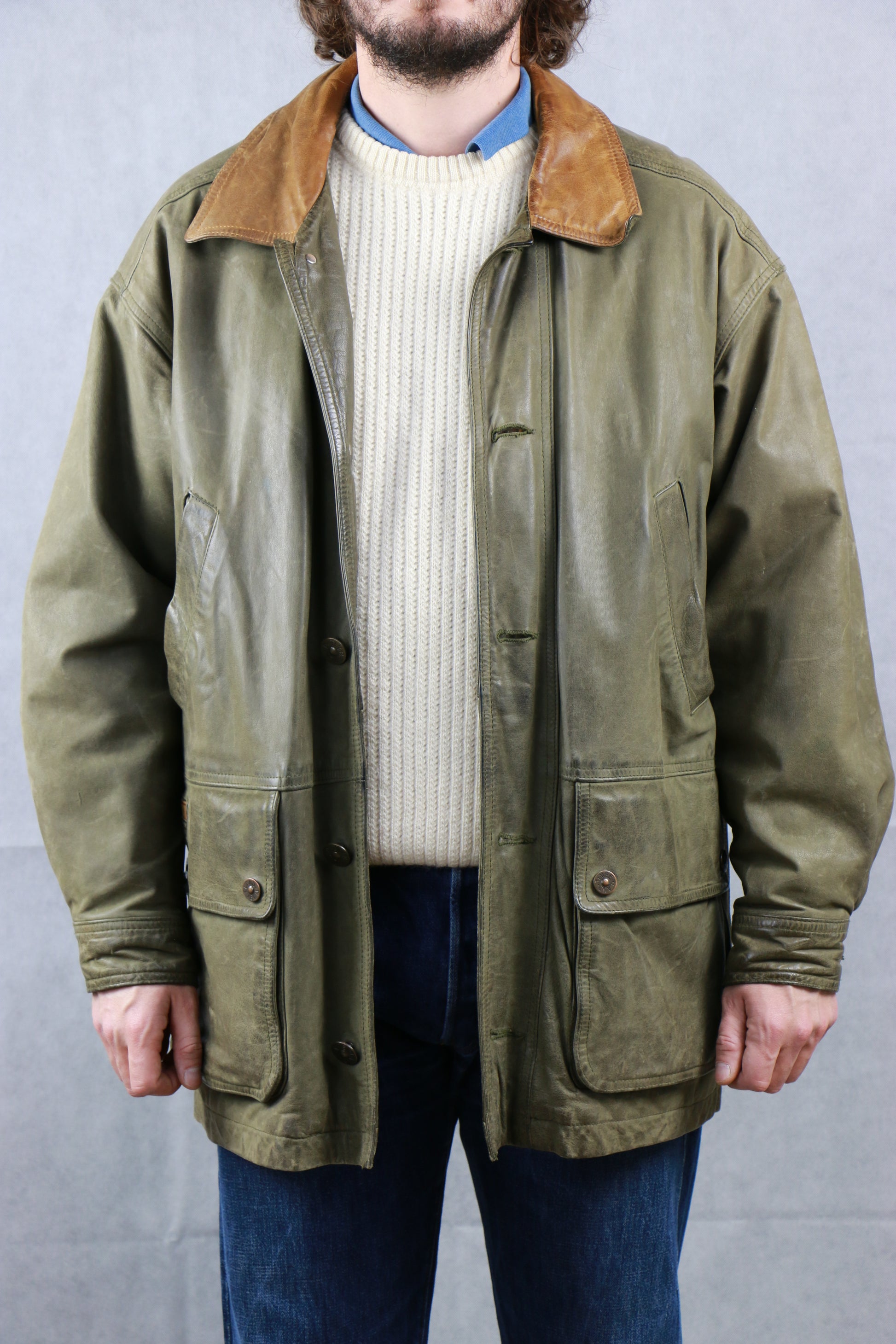 Giacca in pelle Timberland Negozio Vintage