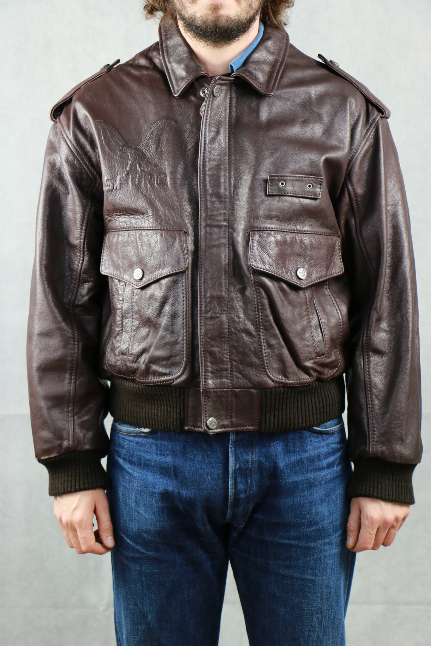Type A-2 Leather Jacket, clochard92.myshopify.com