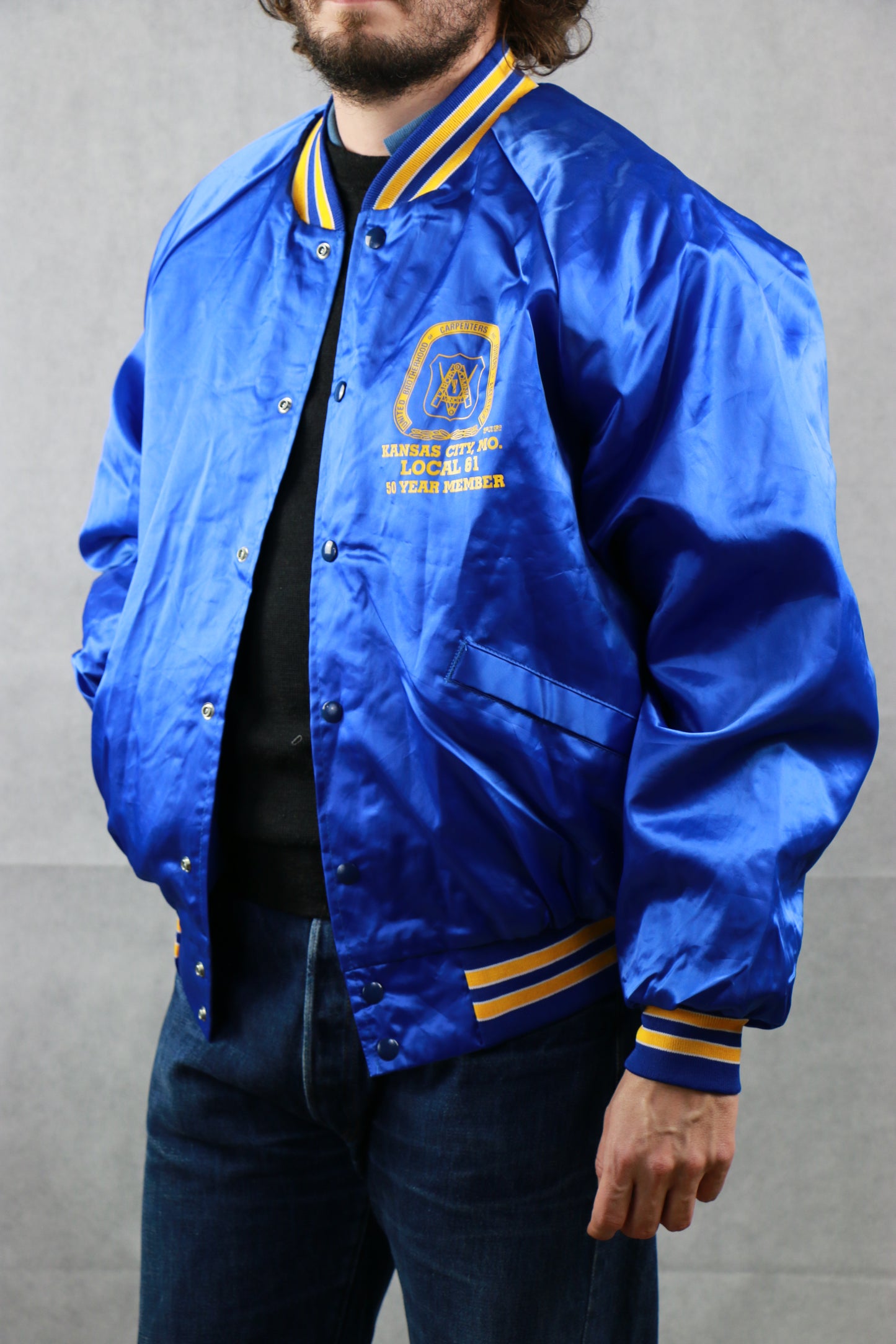 Sport Varsity Jacket Blue, clochard92.com