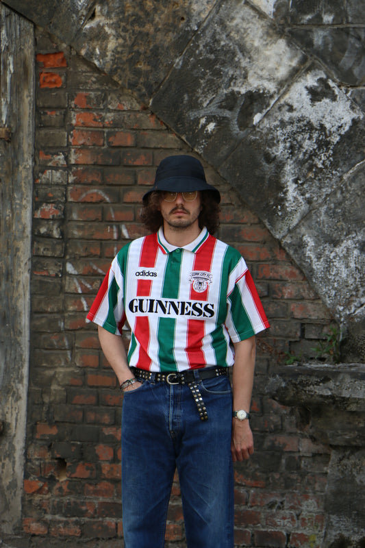 Adidas Football Jersey Cork City FC 'GUINNESS' - vintage clothing clochard92.com