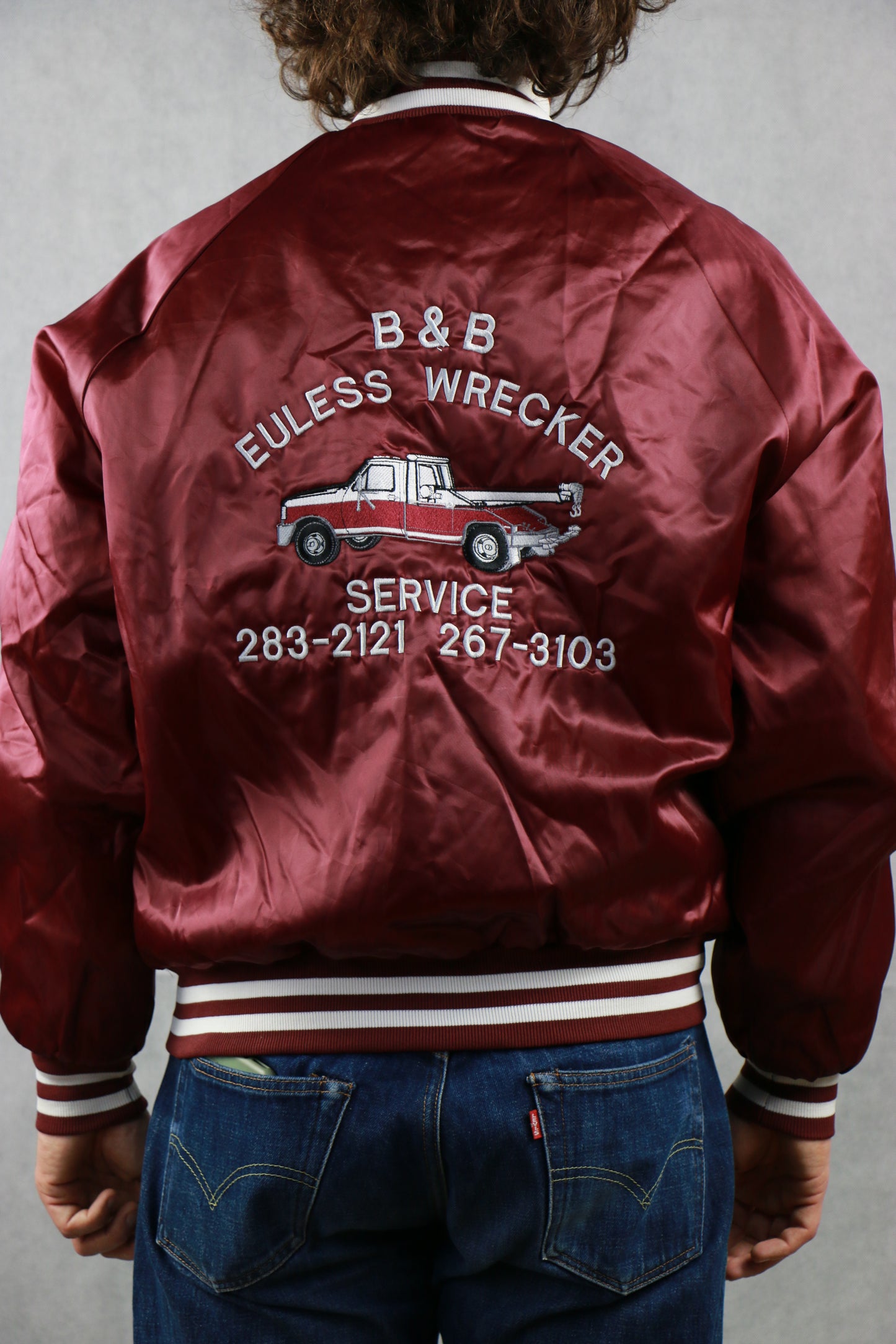Burgundy Varsity Jacket, clochard92.com