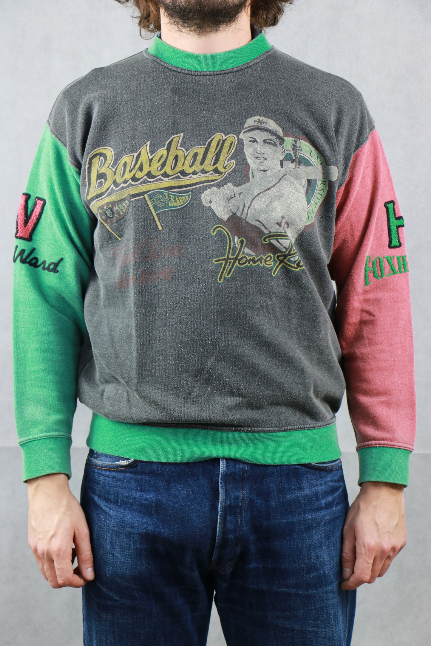 Fox Hound Sweatshirt 'baseball', clochard92.com