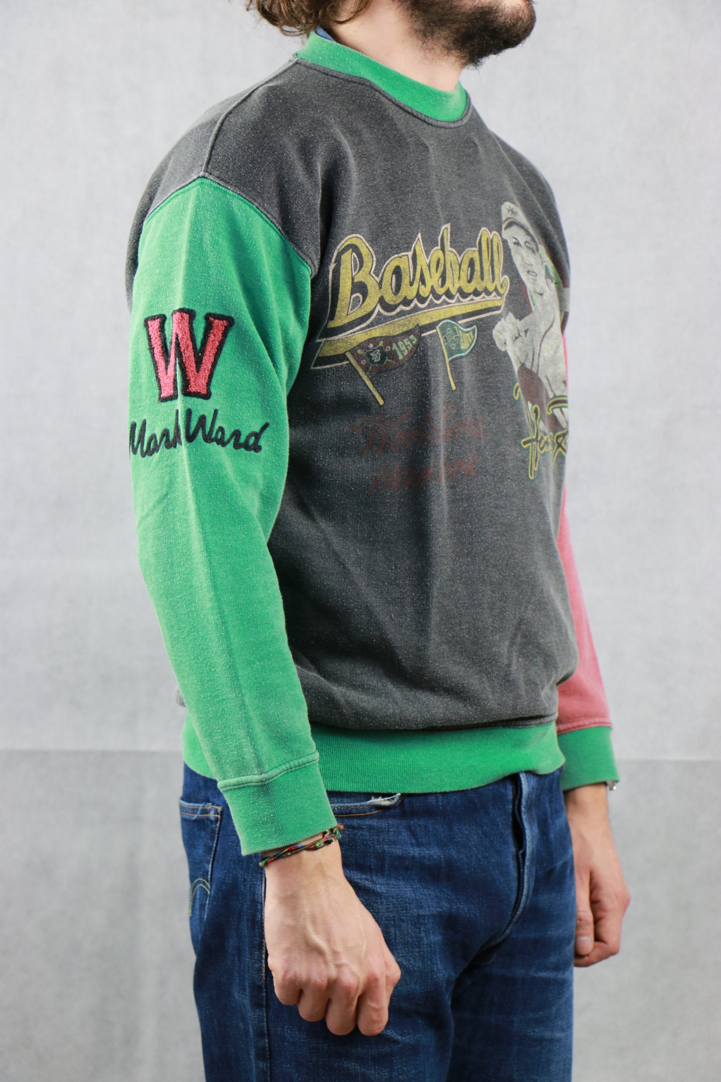 Fox Hound Sweatshirt 'baseball', clochard92.com