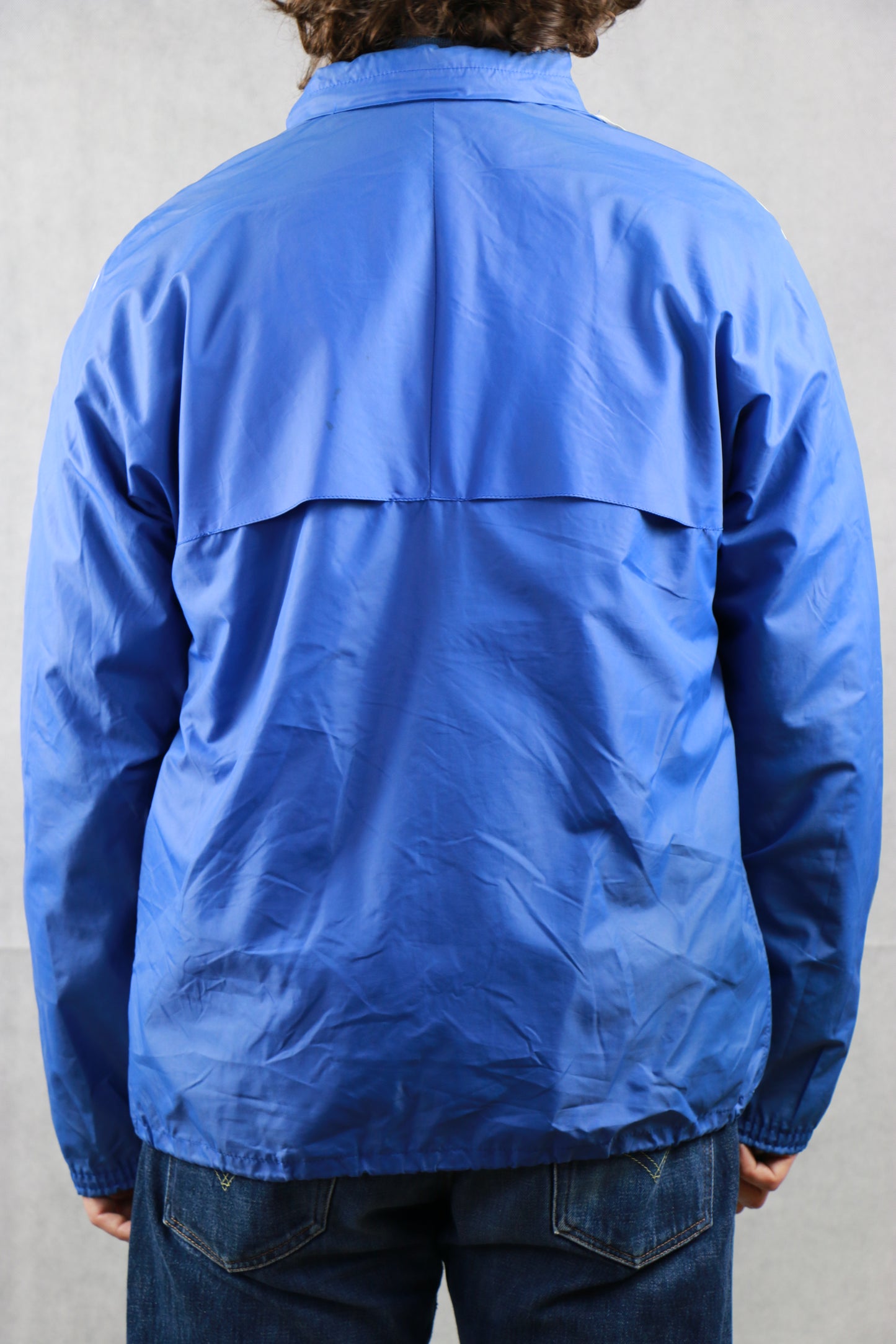 Adidas Rain Jacket Blue - vintage clothing clochard92.com