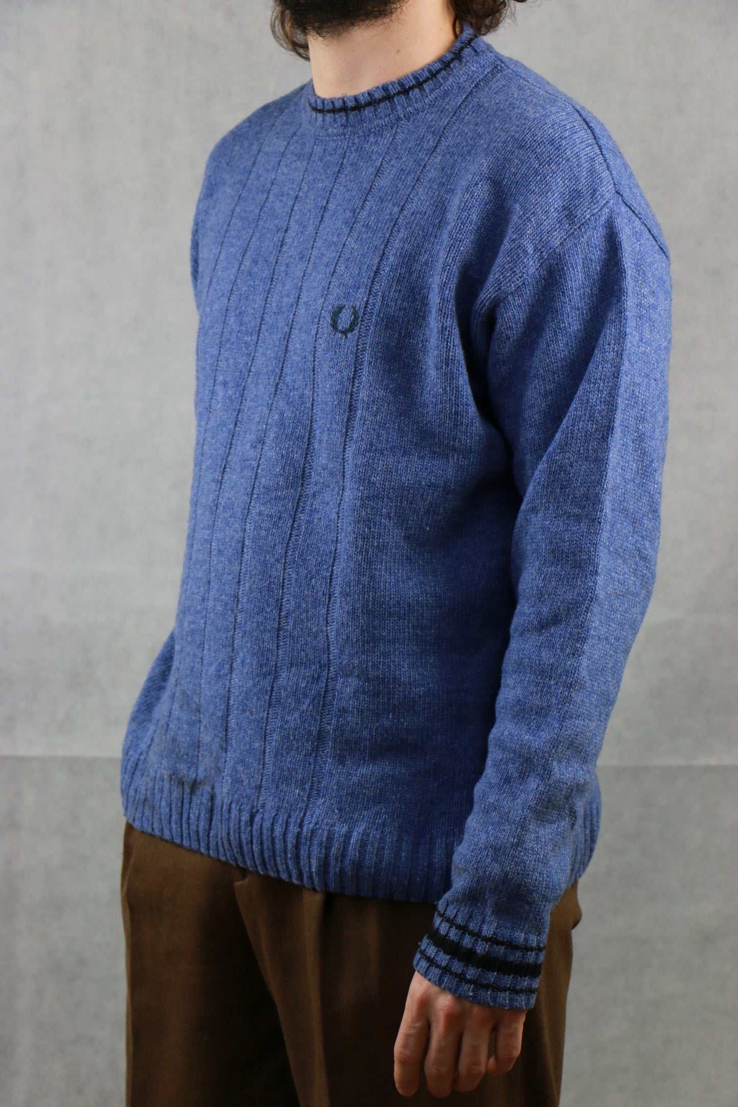 Fred Perry Sweater blue, clochard92.com