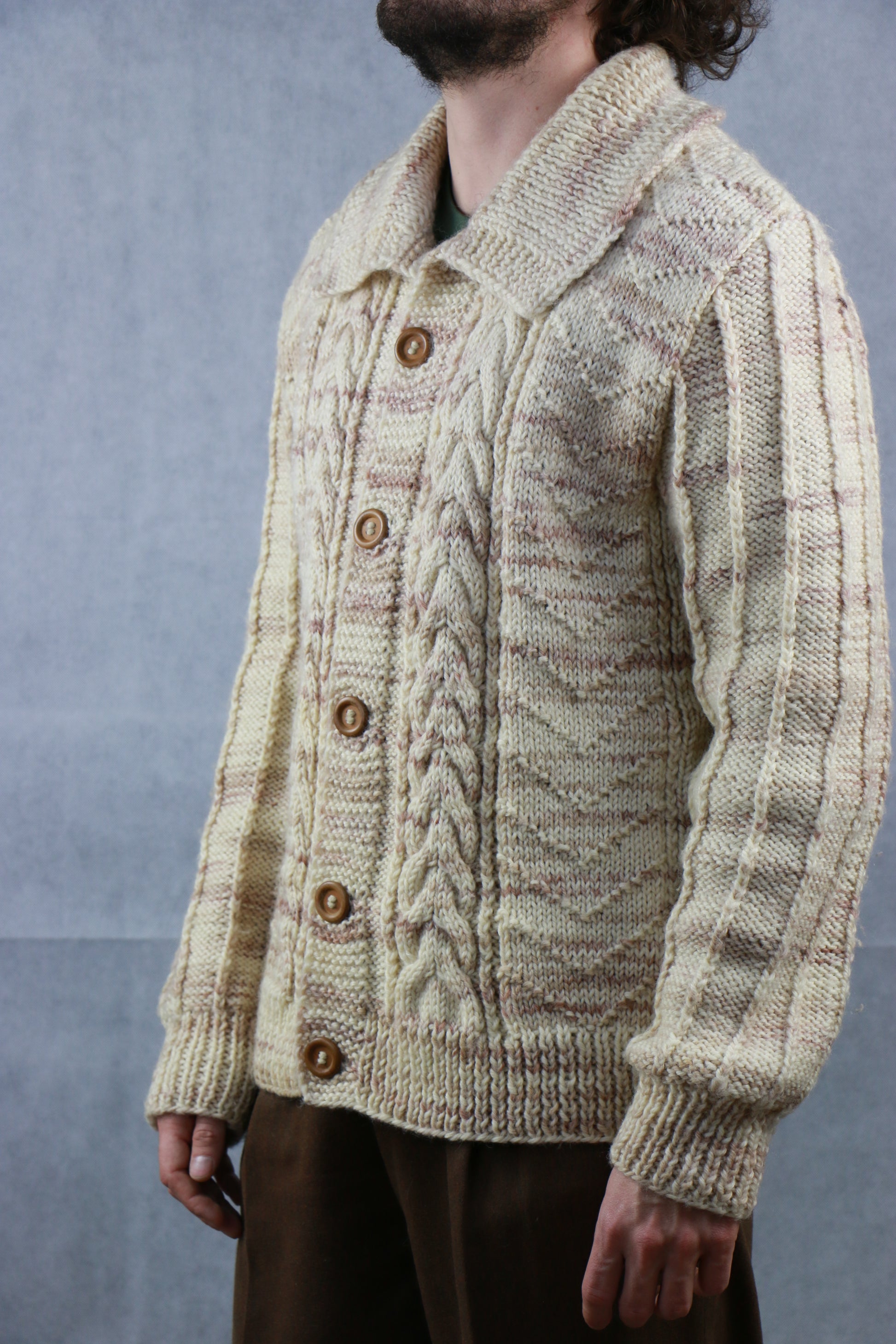 Handmade Wool Cardigan, clochard92.myshopify.com
