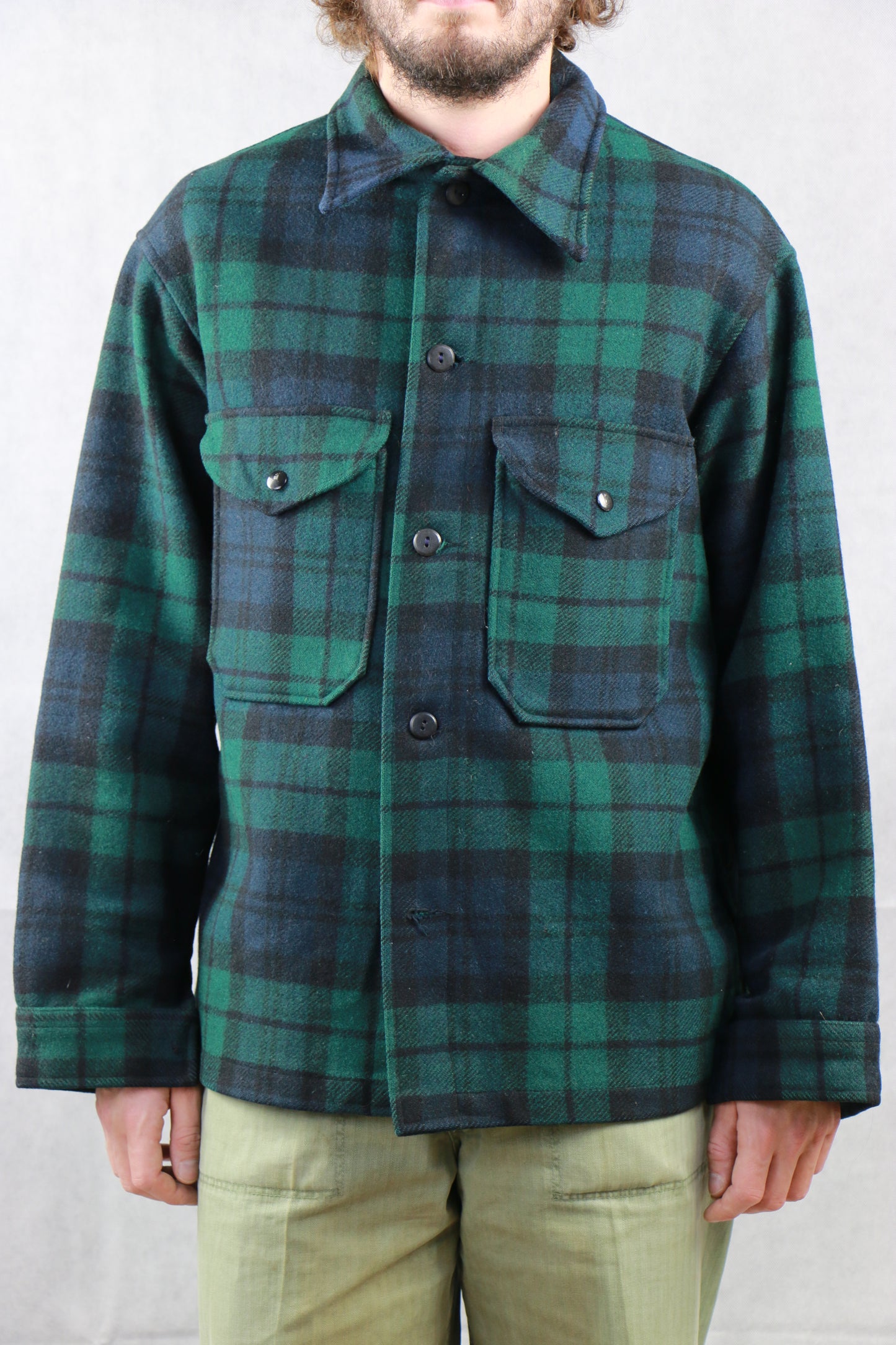 Pendleton Lumber Fleece Wool Jacket - Green, clochard92.com