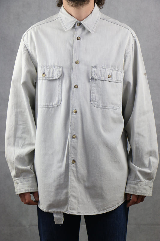 Levi's ' White Tag' Denim Shirt 'XL', clochard92.com