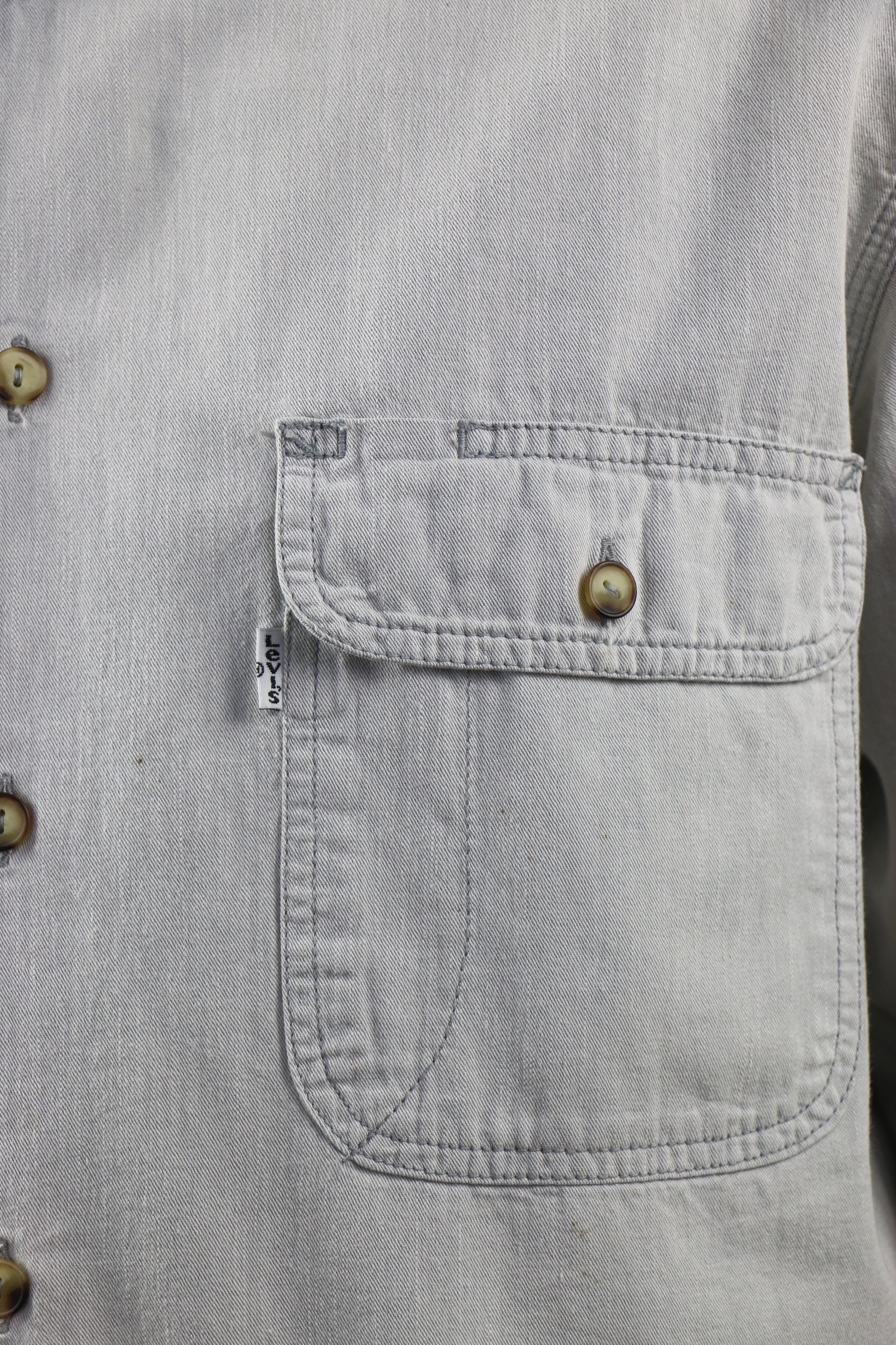 Levi's ' White Tag' Denim Shirt 'XL', clochard92.com