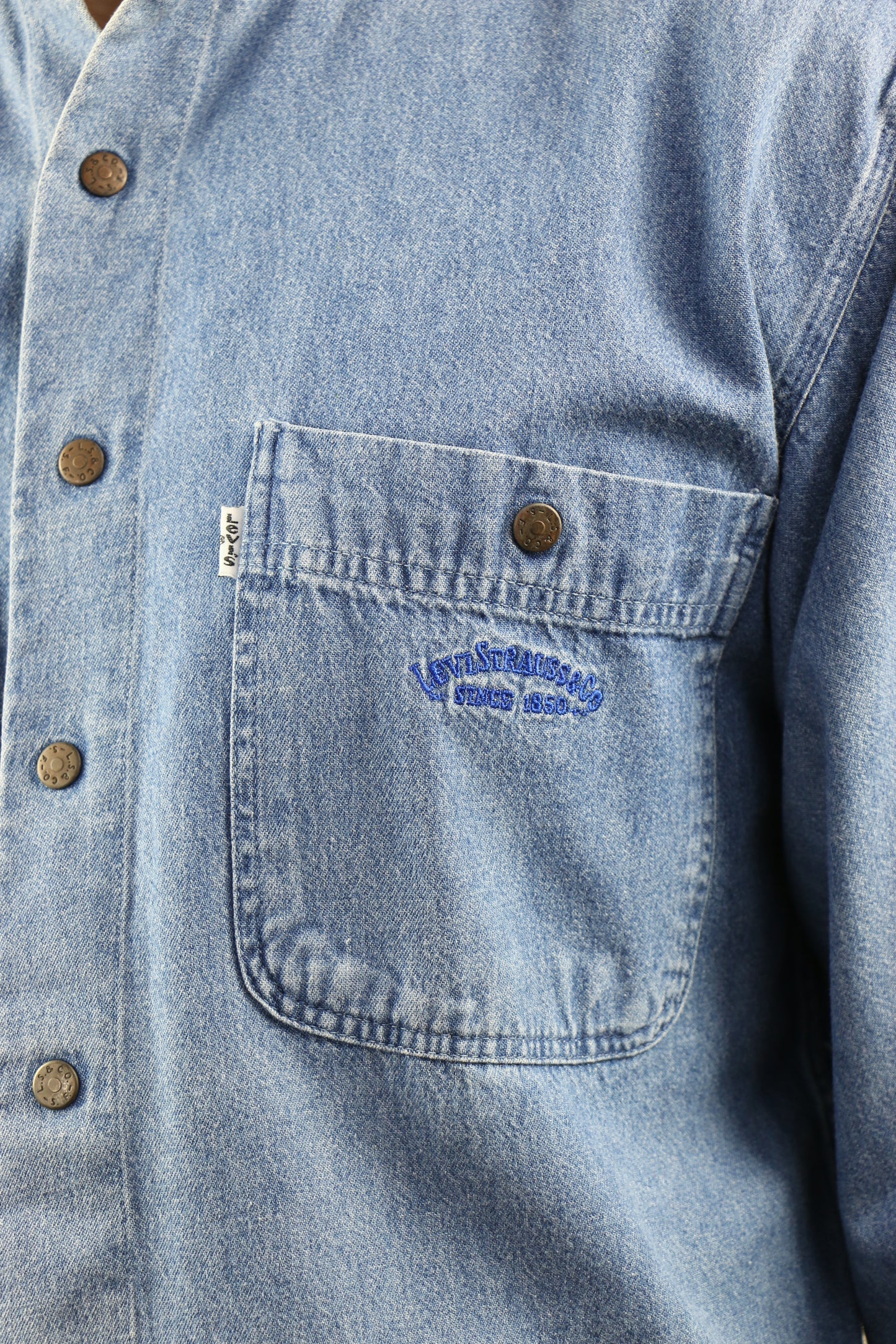 Levi's 'White Tag' Denim Shirt 'S', clochard92.com