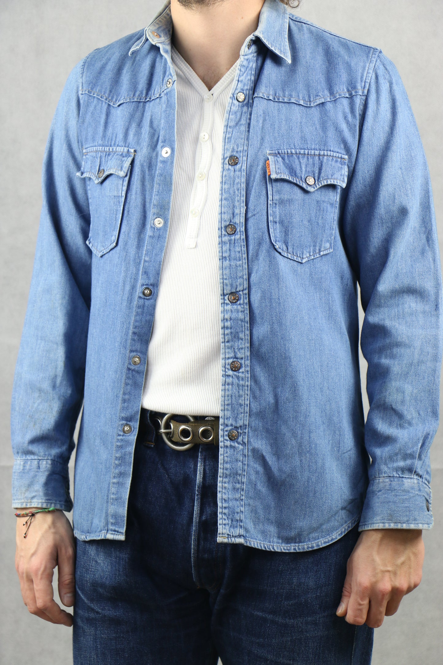 Levi's 'Orange Tag' Denim Shirt 'S', clochard92.com