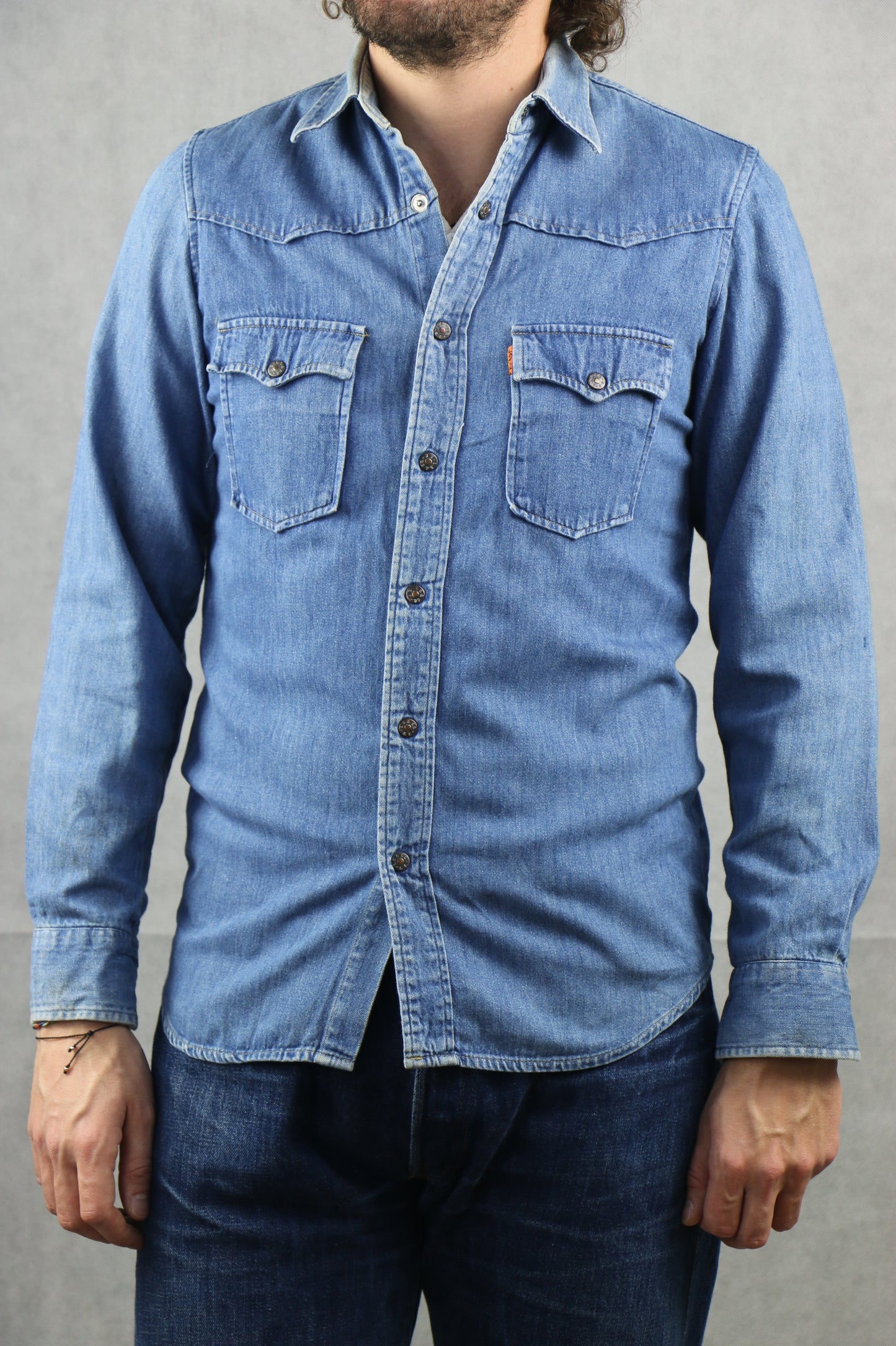 Levi's 'Orange Tag' Denim Shirt 'S', clochard92.com