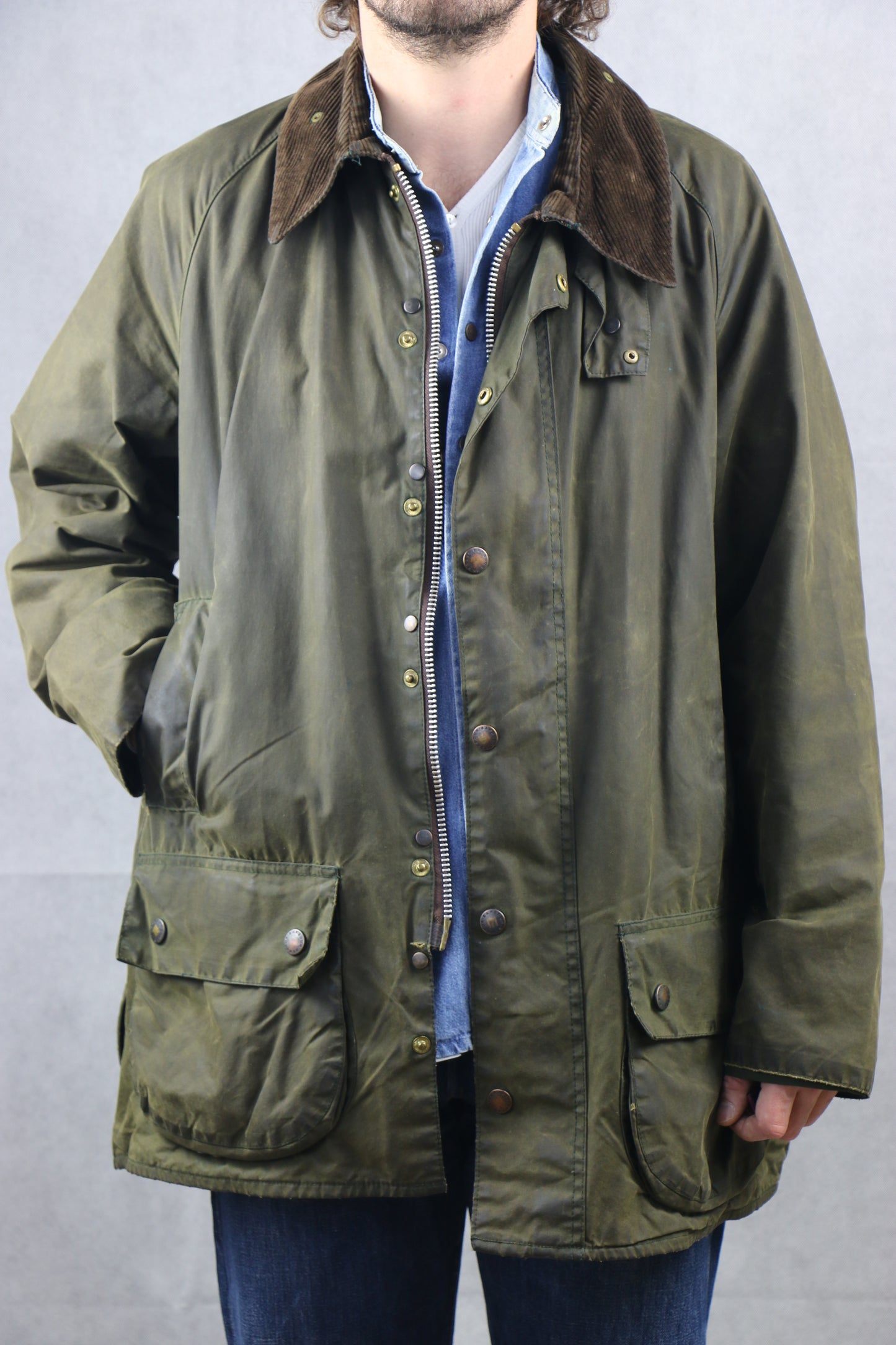 Barbour 'Beaufort' 46 Wax Jacket - vintage clothing clochard92.com