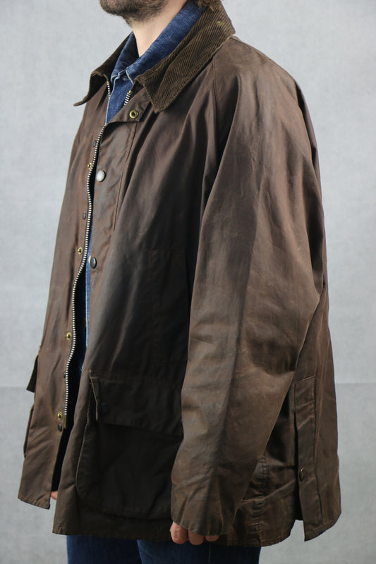 Barbour 'Bedale' C50 Wax Jacket Brown - vintage clothing clochard92.com