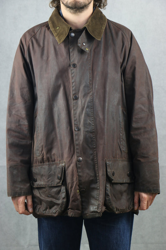 Barbour 'Beaufort' C48 Wax Jacket Brown - vintage cotton clochard92.com