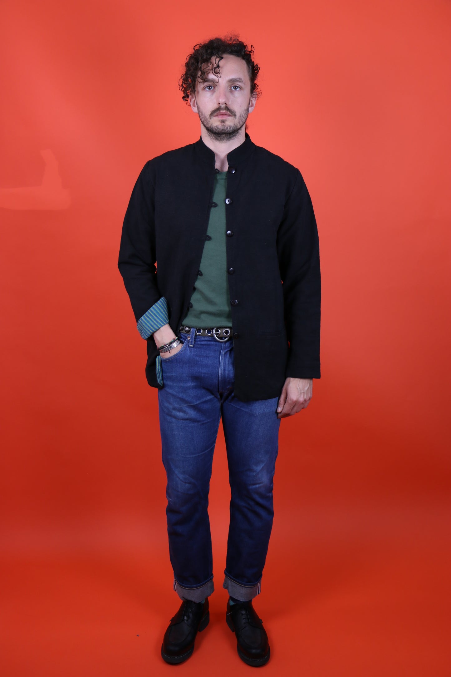 Febindia Handwoven jacket - vintage clothing clochard92.com