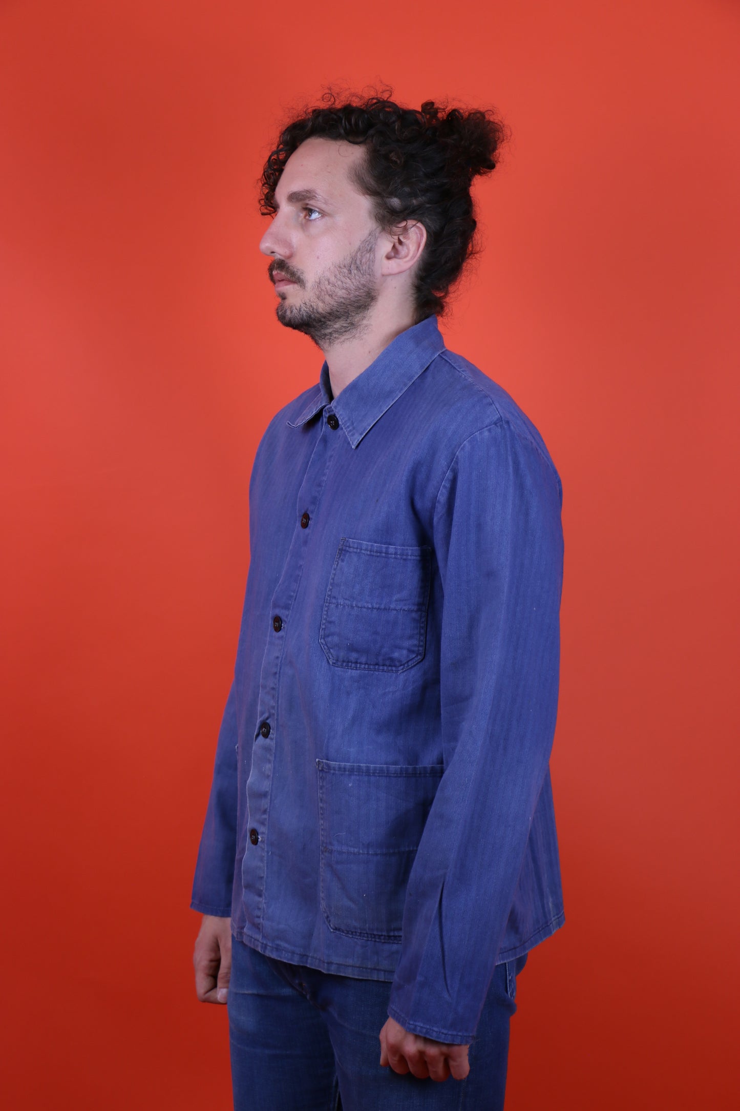 HBT Work Jacket Sanfor 52 - vintage clothing clochard92.com