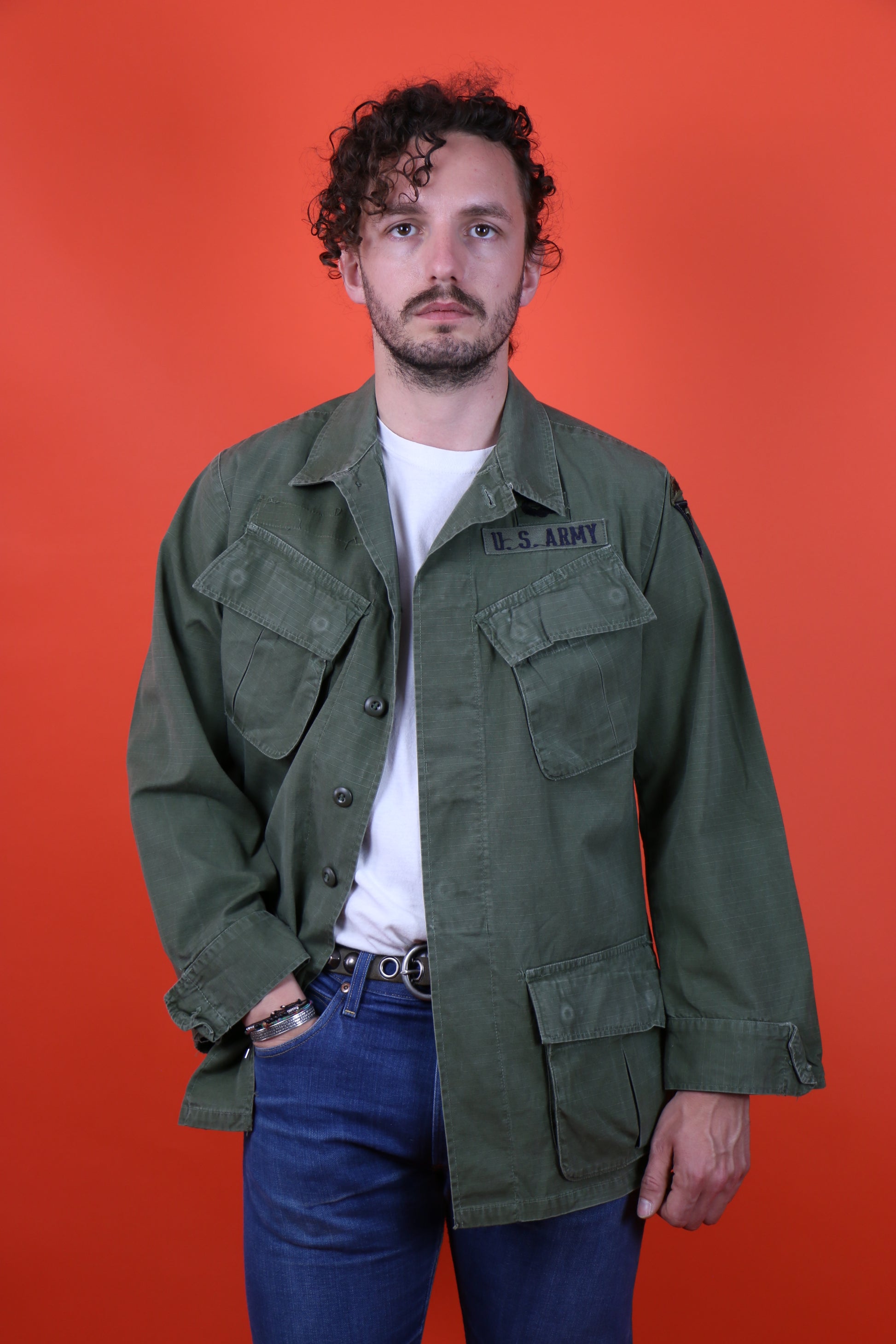Jungle Jacket 3th Pattern US Army (Airborne) - vintage clothing clochard92.com