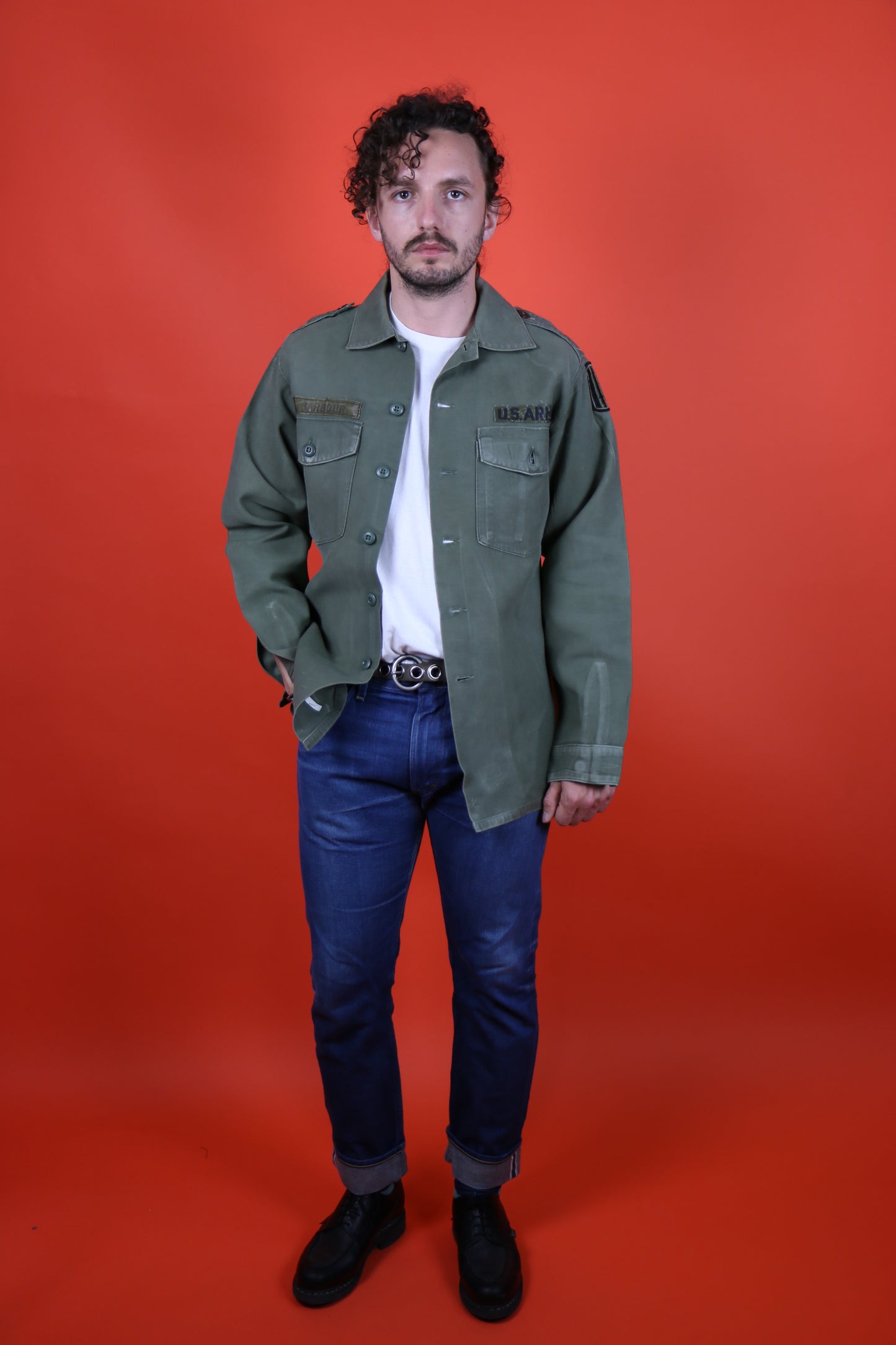 OG-107 Shirt US Army (Soldier Barbour) - vintage clothing clochard92.com