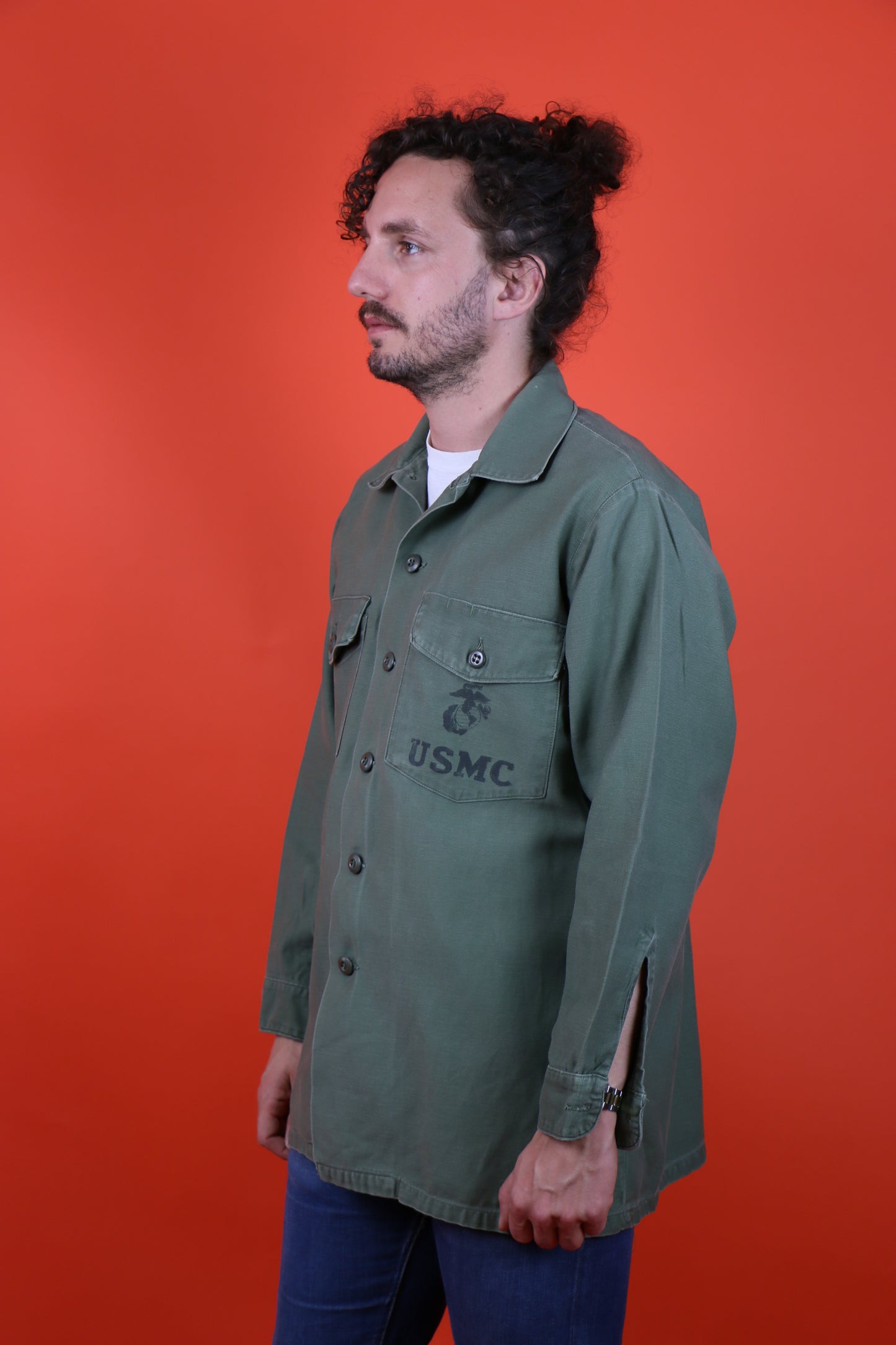 OG-107 Shirt USMC  - vintage clothing clochard92.com