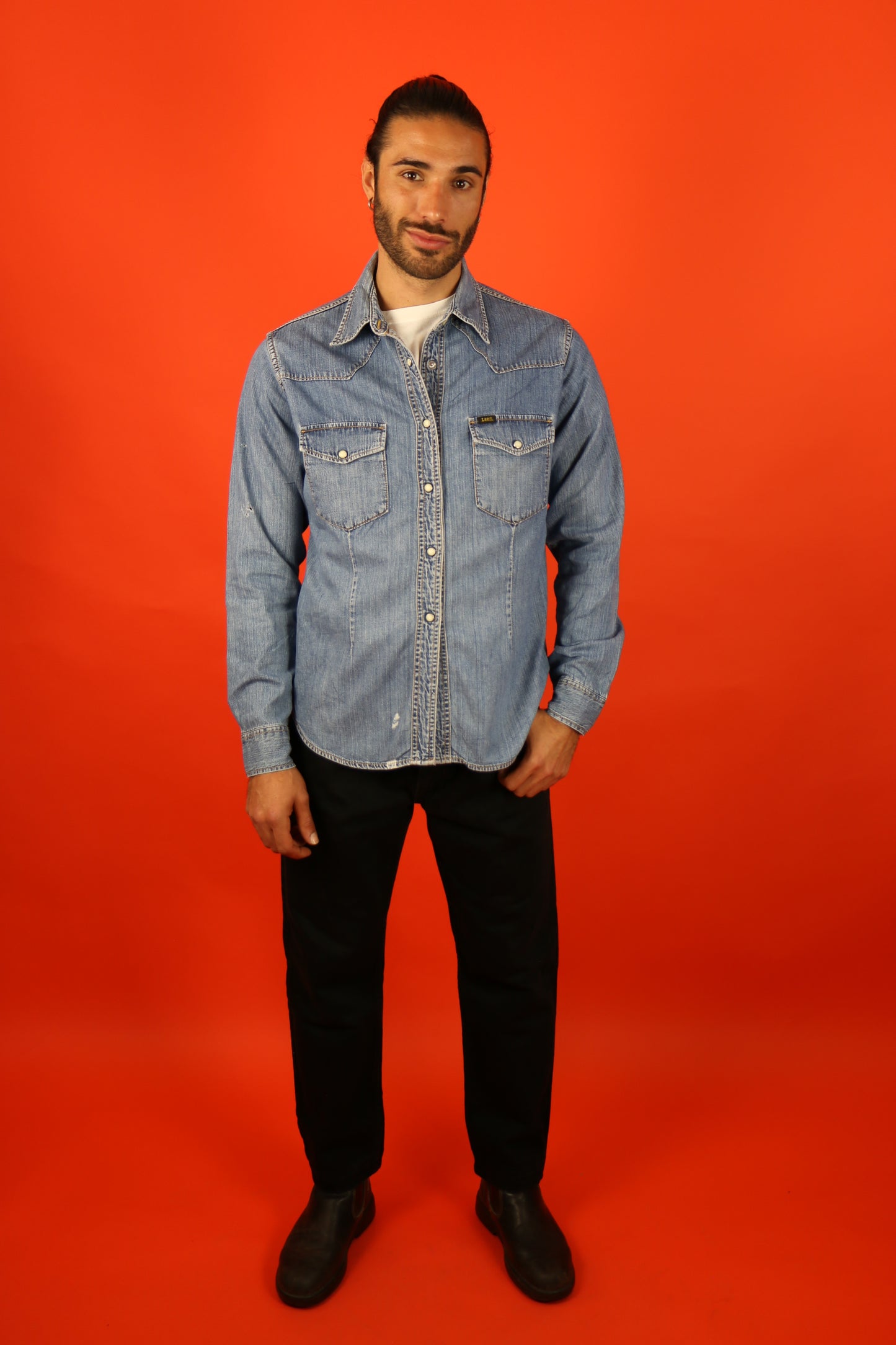 Lee Denim Shirt 153436 - vintage clothing clochard92.com