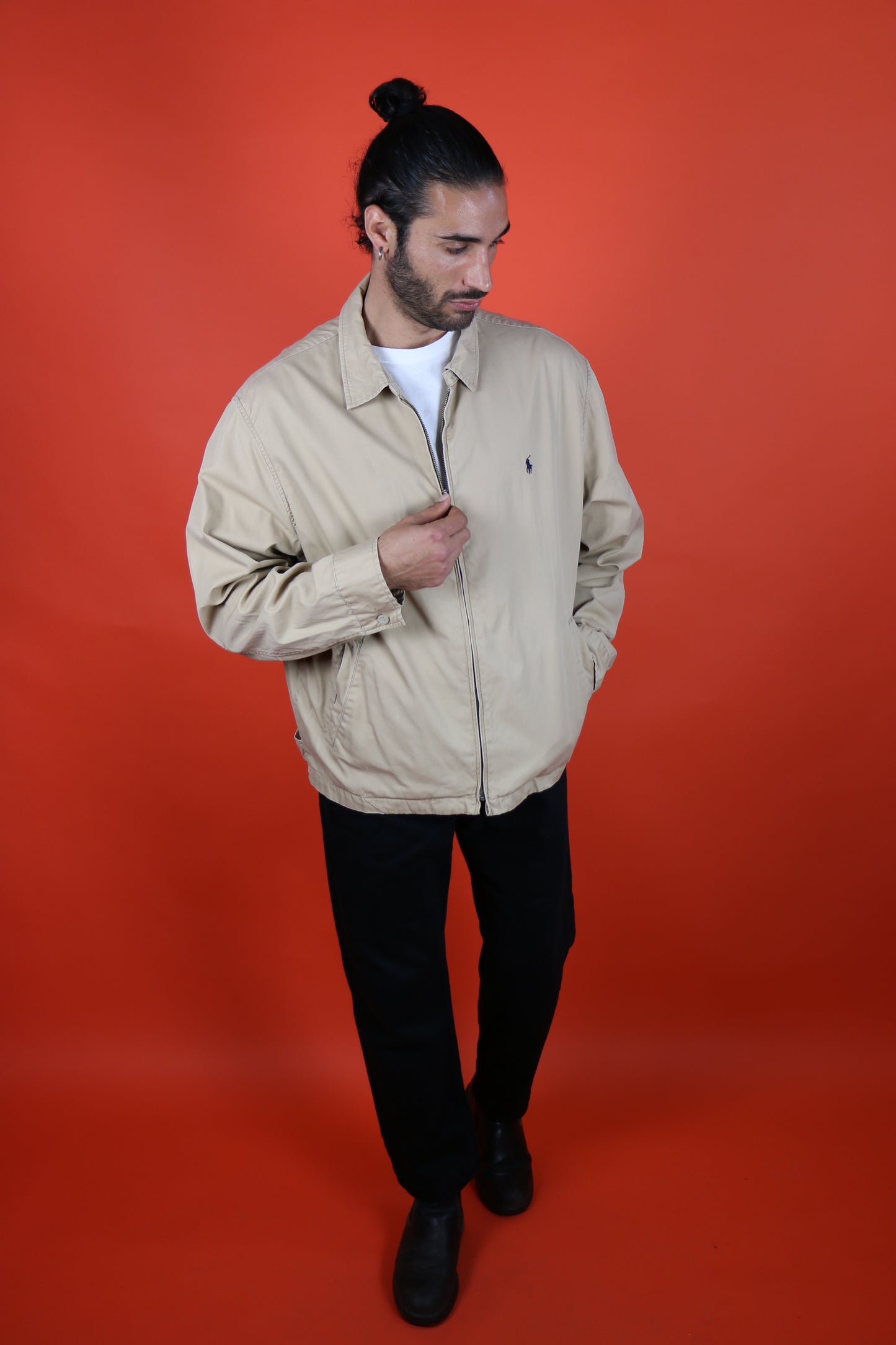 Polo Ralph Lauren Cotton Jacket - vintage clothing clochard92.com