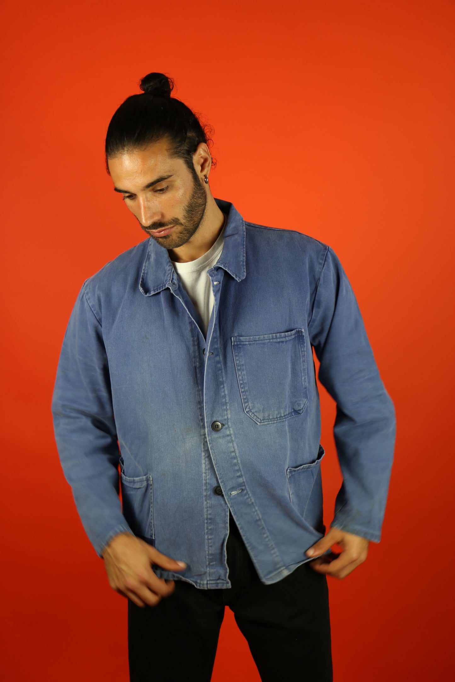 Work Jacket Patche on the pocket - vintage clothing clochard92.com
