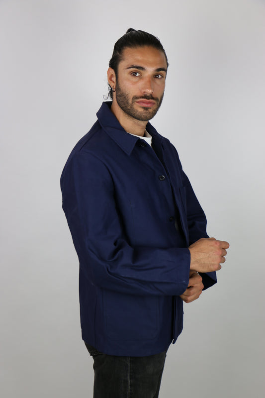 Work Jacket Blue - Vintage clothing clochard92.com