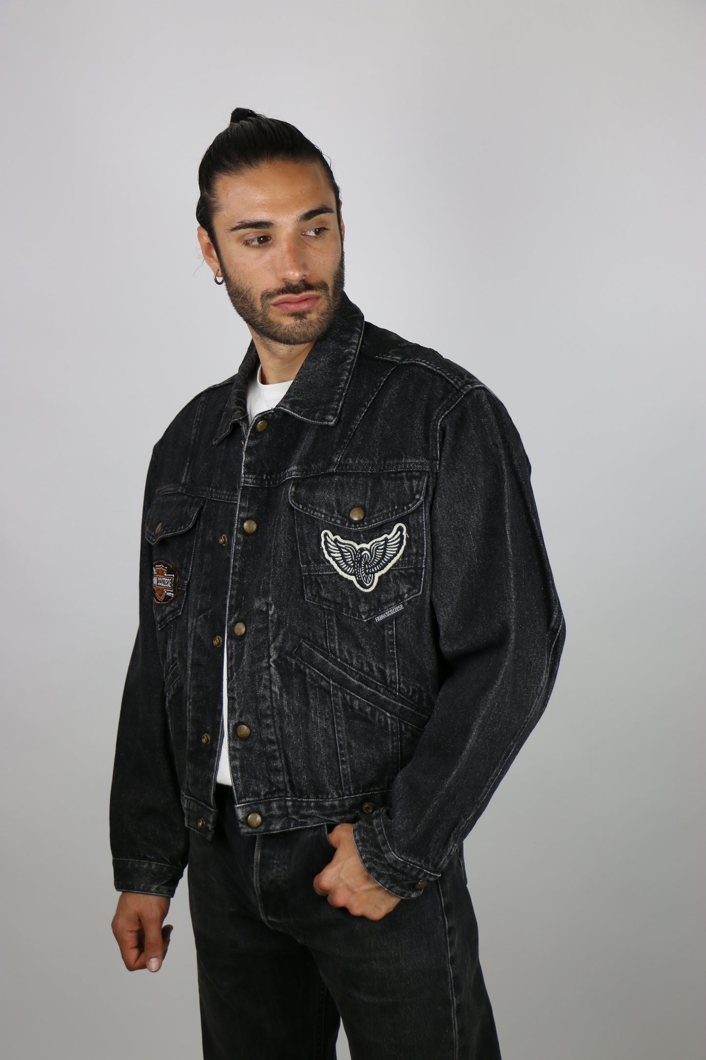 Giacca di jeans Frank Scozzese