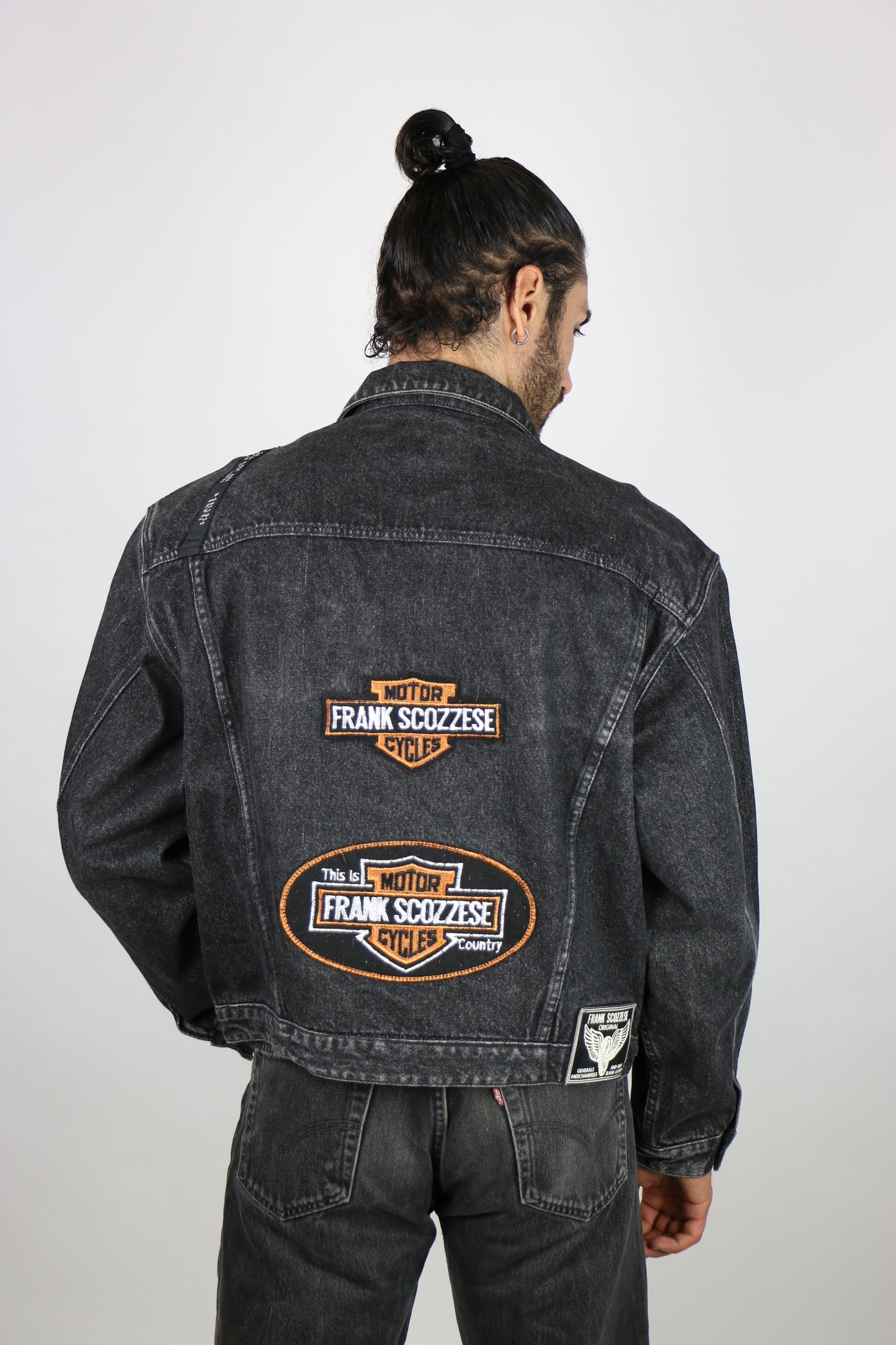 Giacca di jeans Frank Scozzese