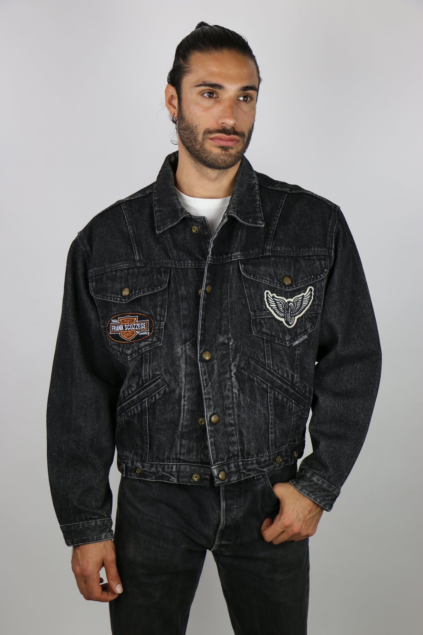 Giacca di jeans Frank Scozzese